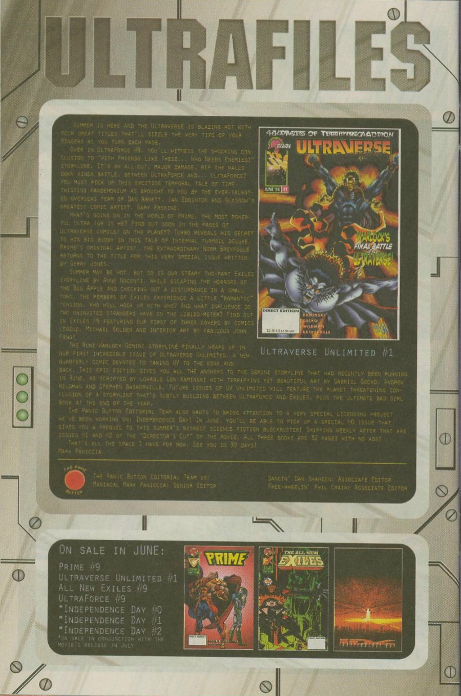 Read online Ultraverse Unlimited comic -  Issue #1 - 32