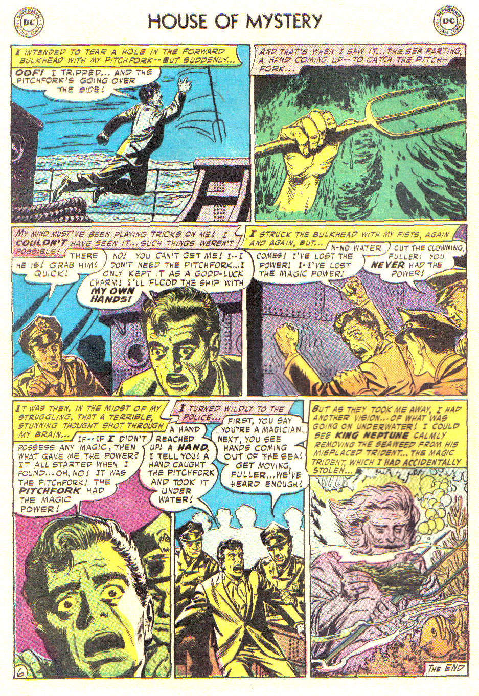 Read online House of Mystery (1951) comic -  Issue #67 - 8