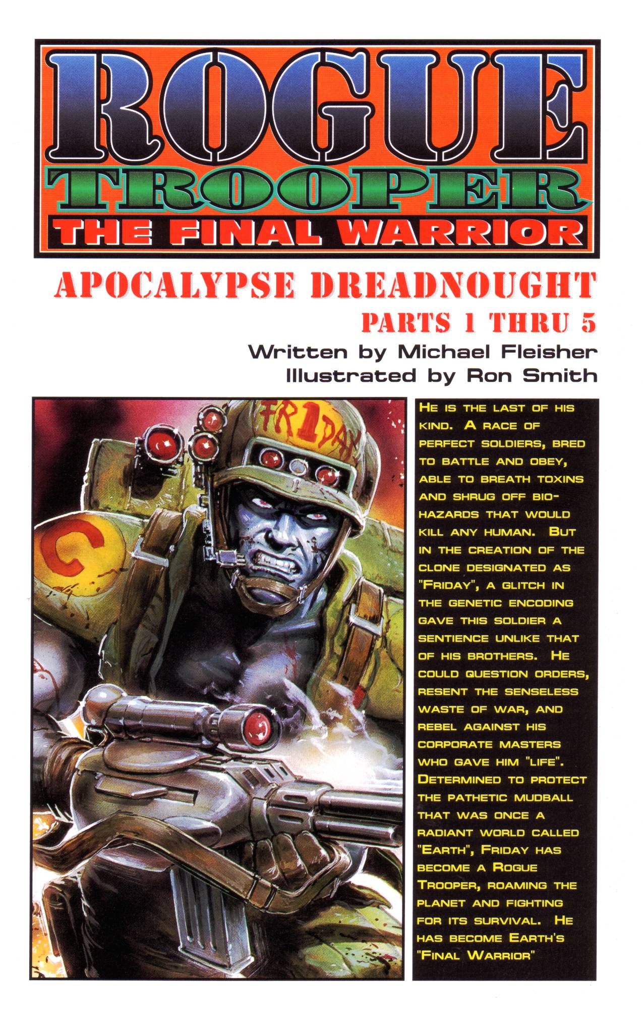 Read online Rogue Trooper:  The Final Warrior comic -  Issue #7 - 2