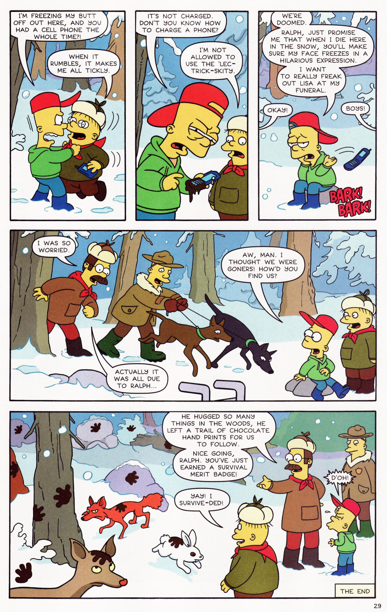 Read online The Simpsons Winter Wingding comic -  Issue #2 - 30