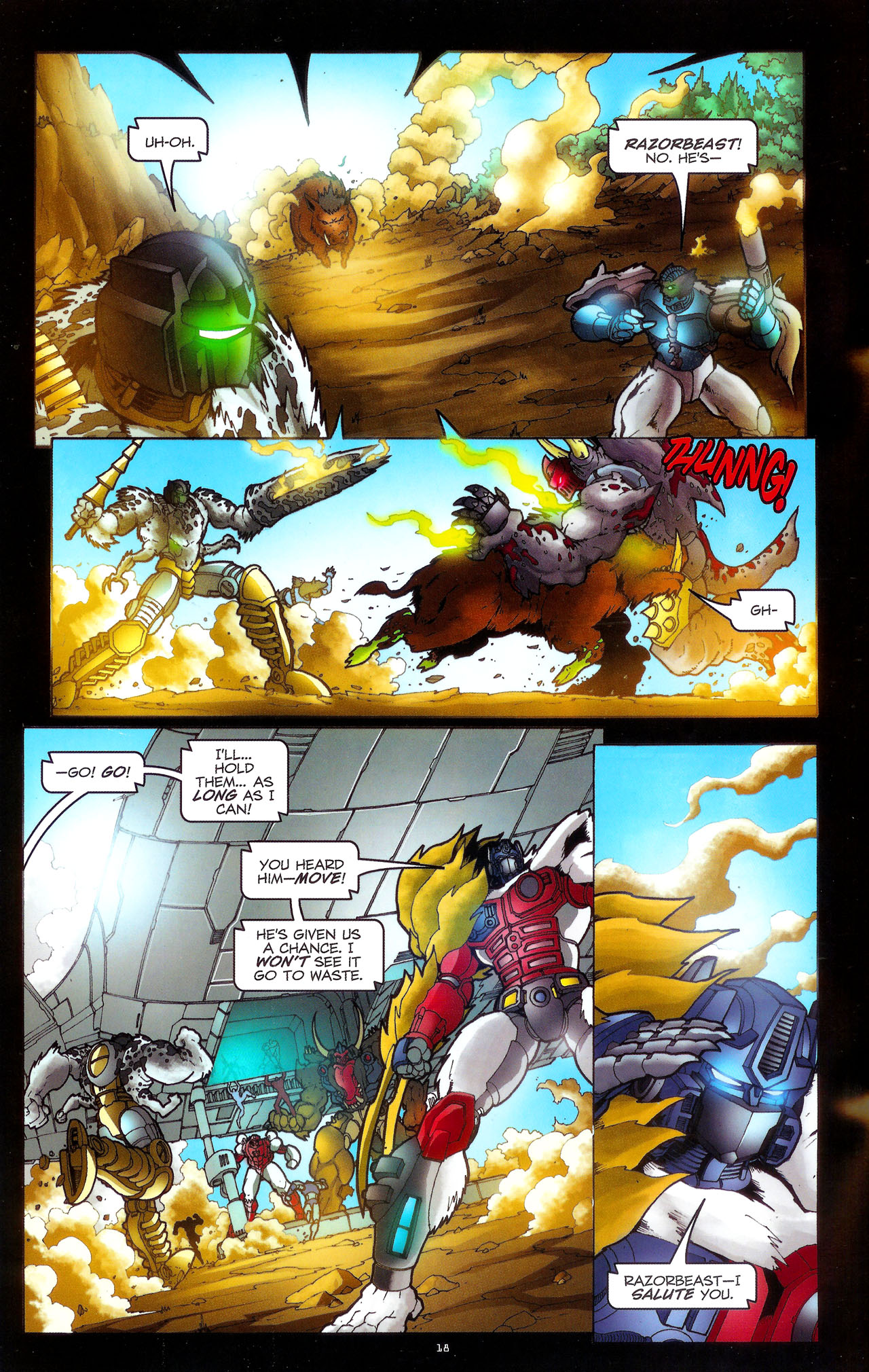 Read online Transformers: Beast Wars: The Ascending comic -  Issue #3 - 21