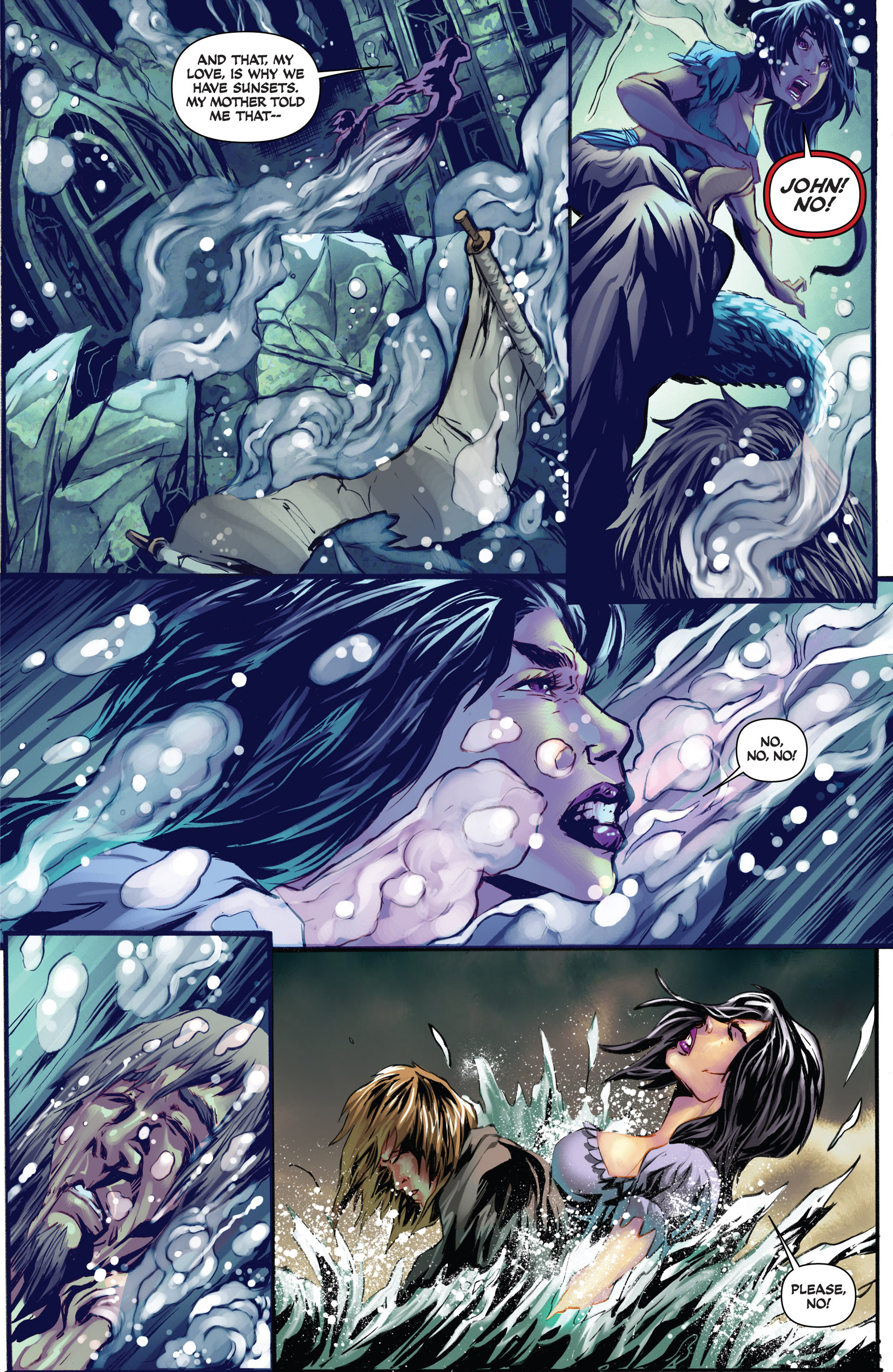 Read online Damsels: Mermaids comic -  Issue #5 - 14