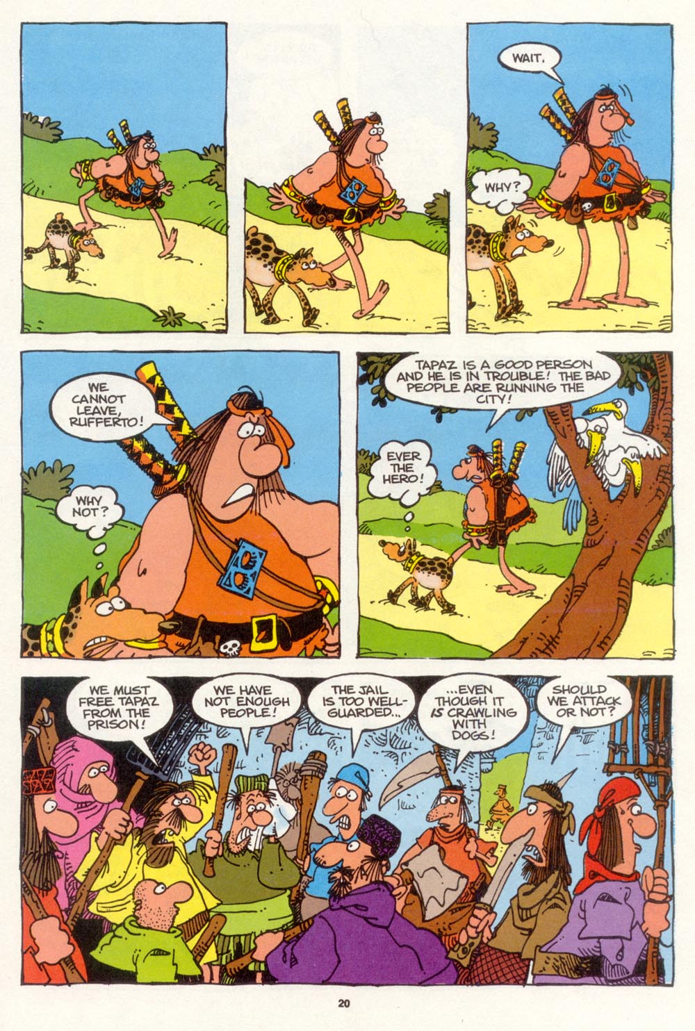 Read online Sergio Aragonés Groo the Wanderer comic -  Issue #107 - 22