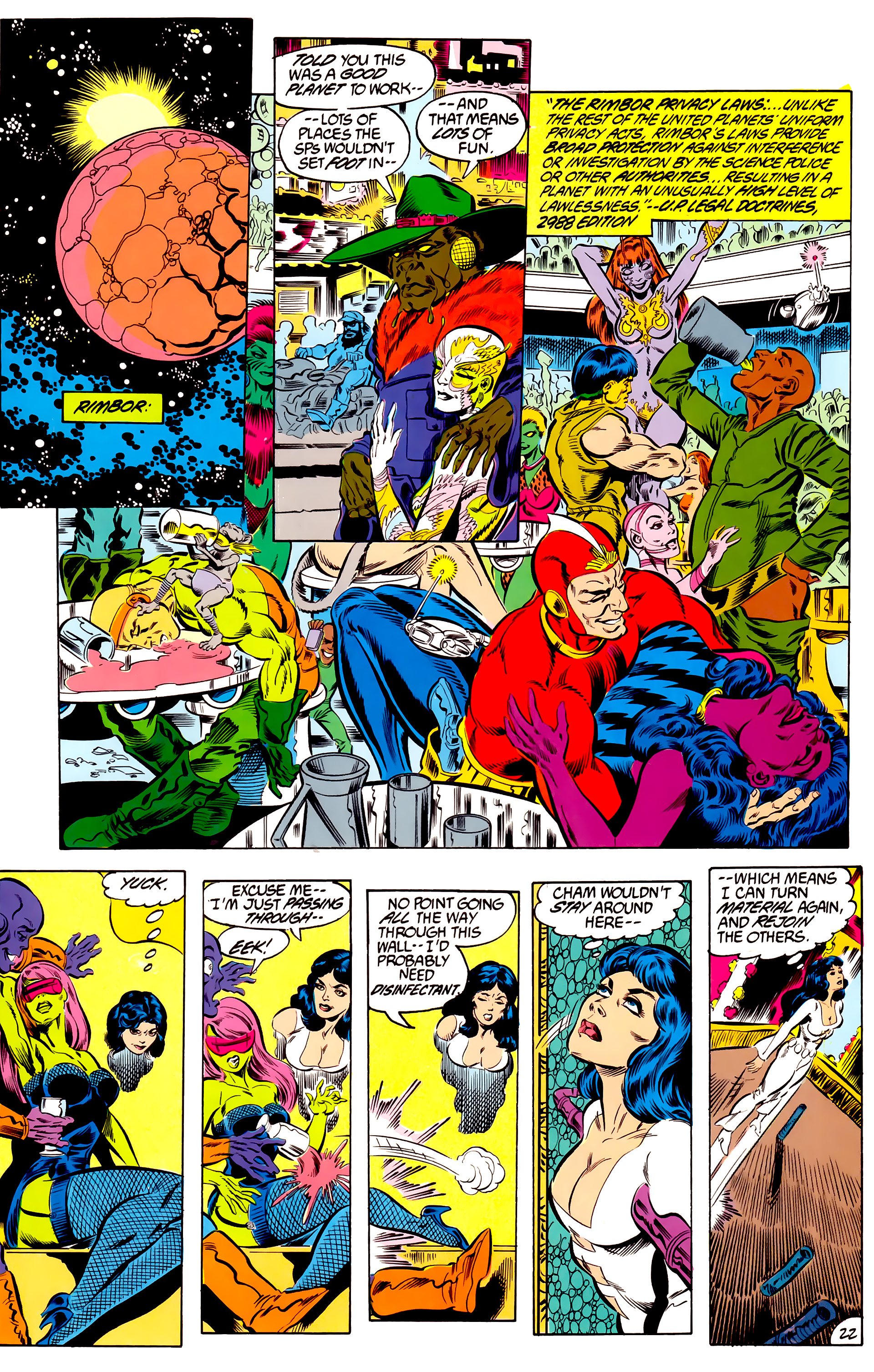 Read online Legion of Super-Heroes (1984) comic -  Issue #46 - 23