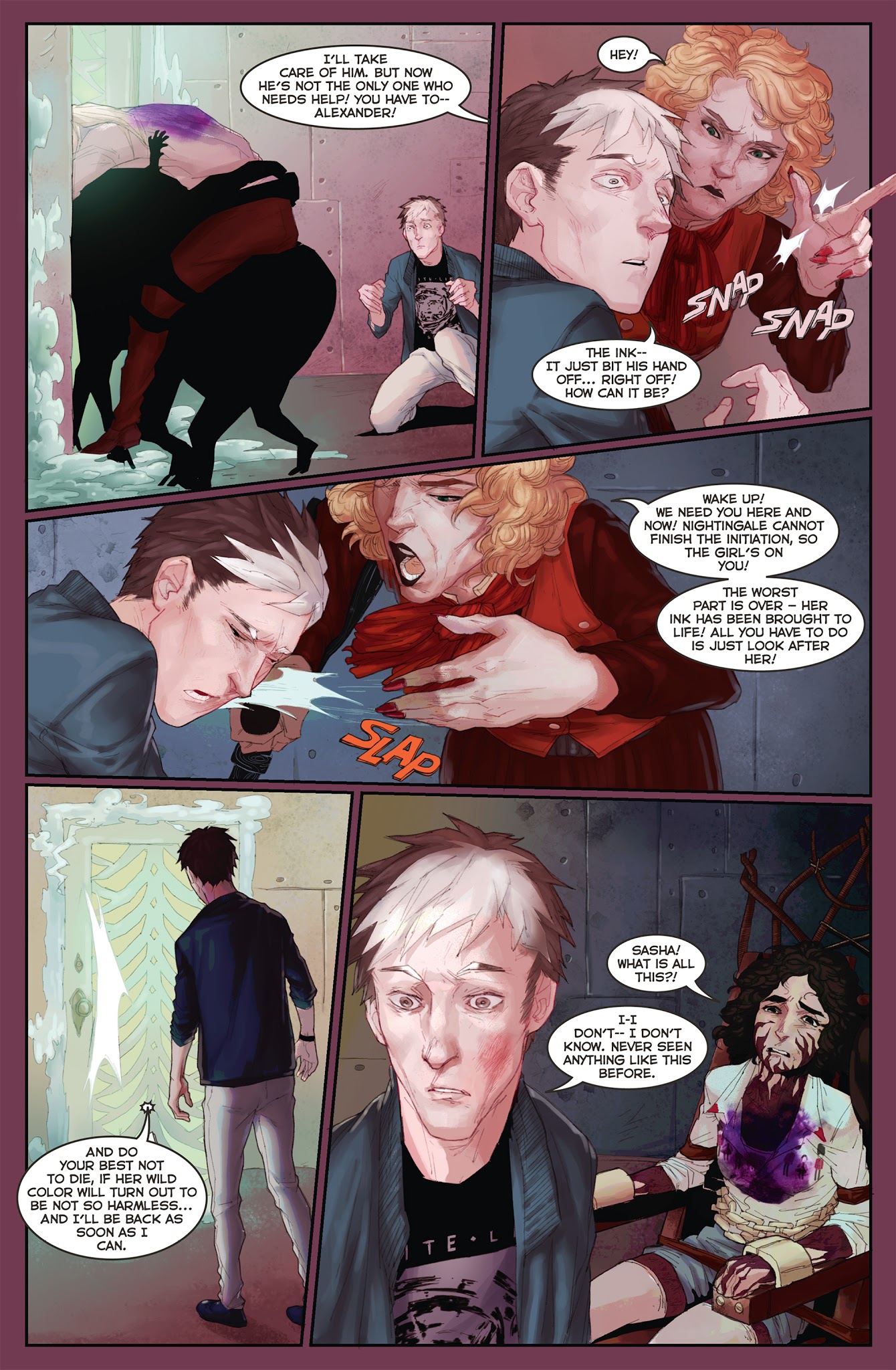 Read online Exlibrium comic -  Issue #7 - 11