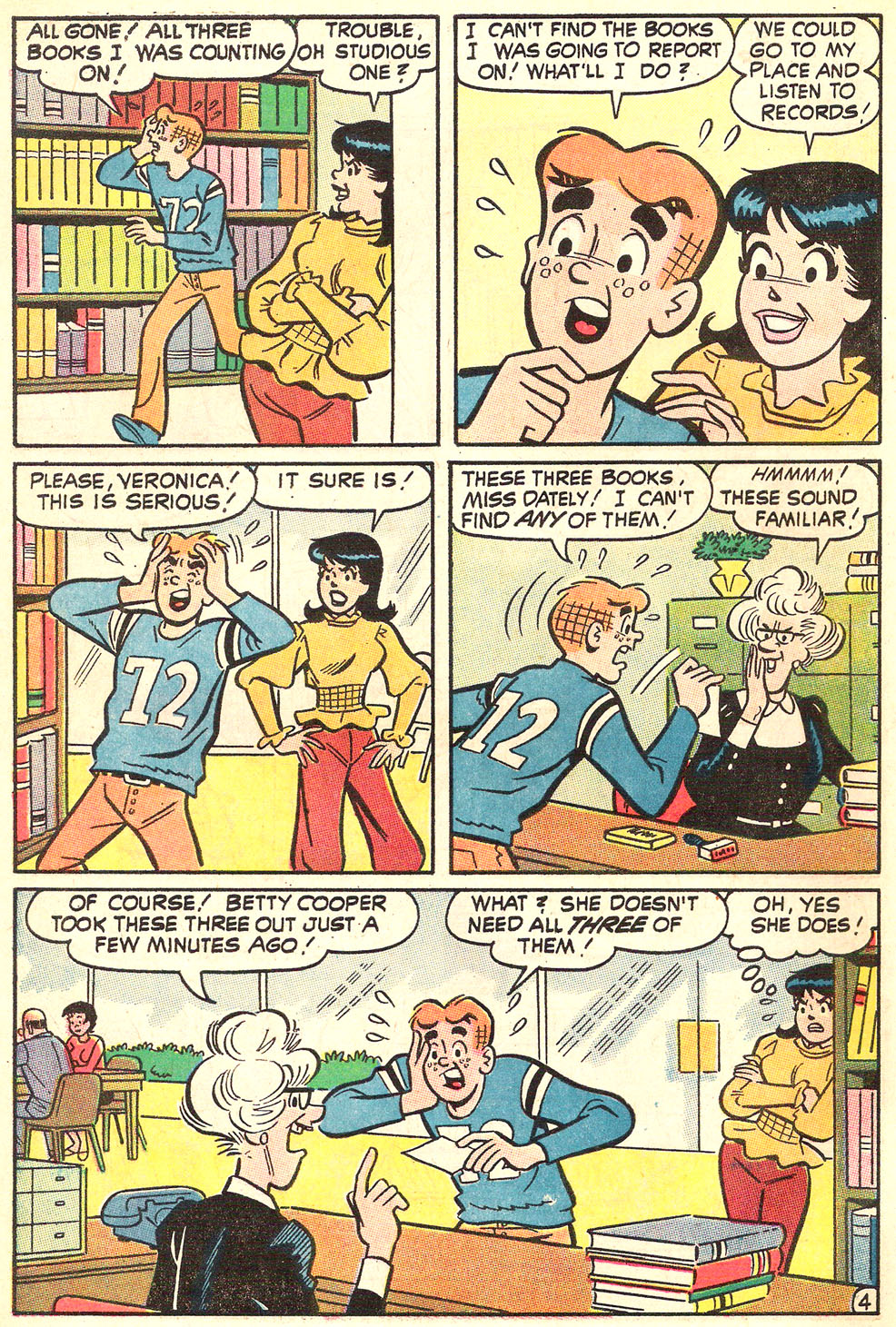 Read online Archie's Girls Betty and Veronica comic -  Issue #186 - 6