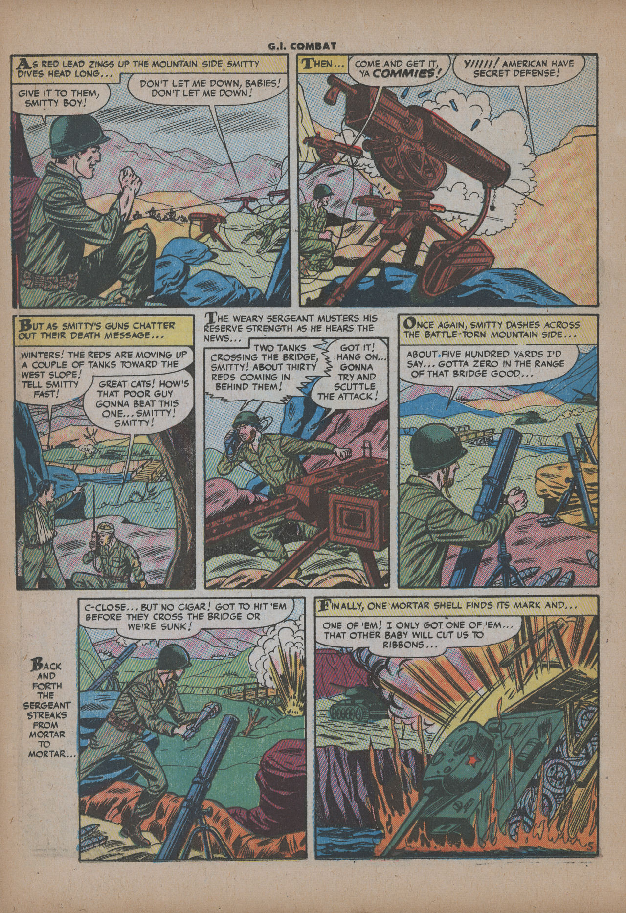 Read online G.I. Combat (1952) comic -  Issue #43 - 16