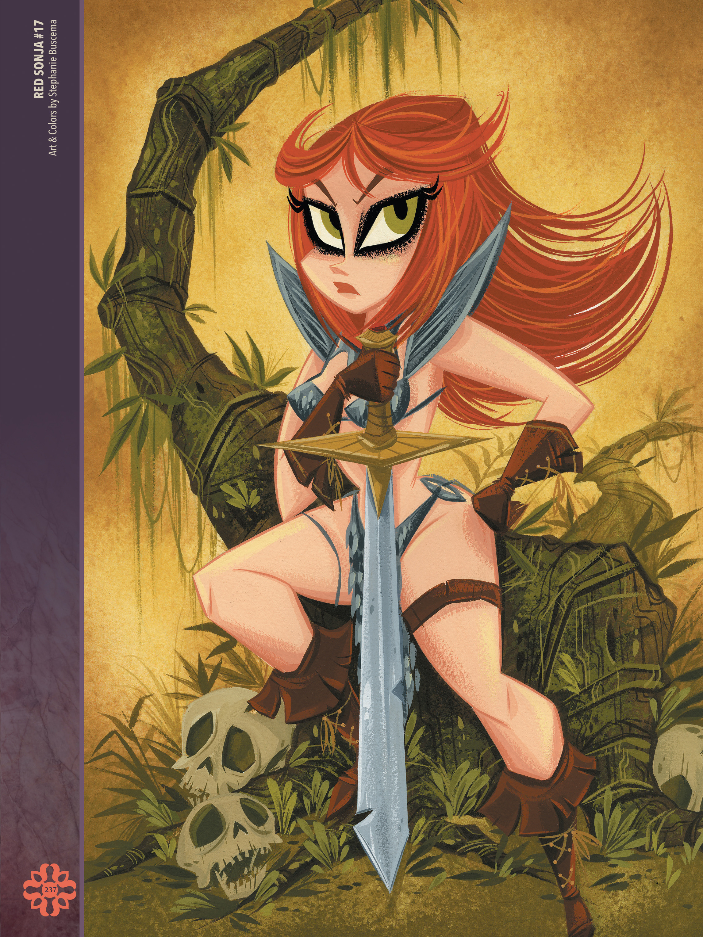 Read online The Art of Red Sonja comic -  Issue # TPB 2 (Part 3) - 38