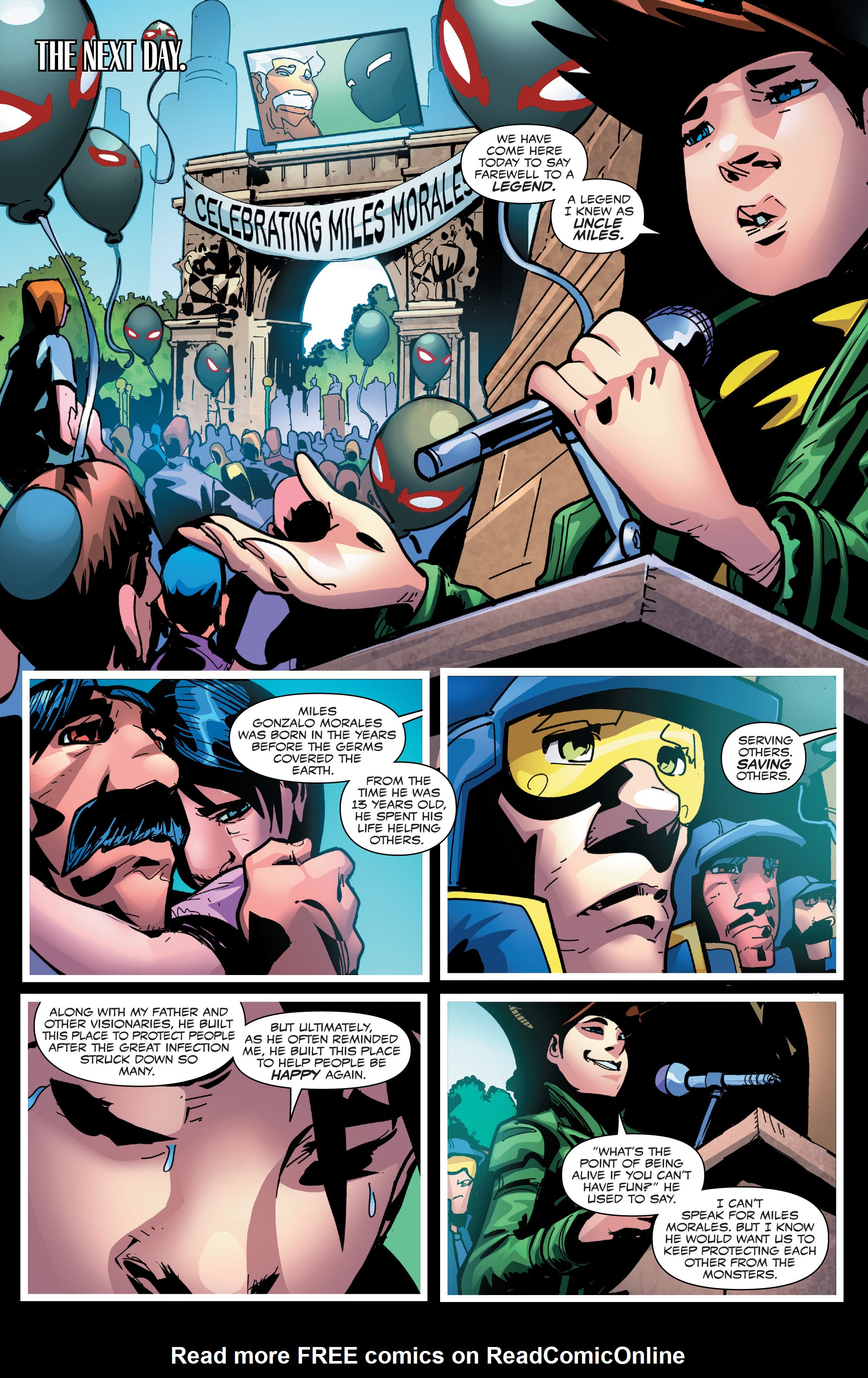 Read online Miles Morales: The End comic -  Issue # Full - 30