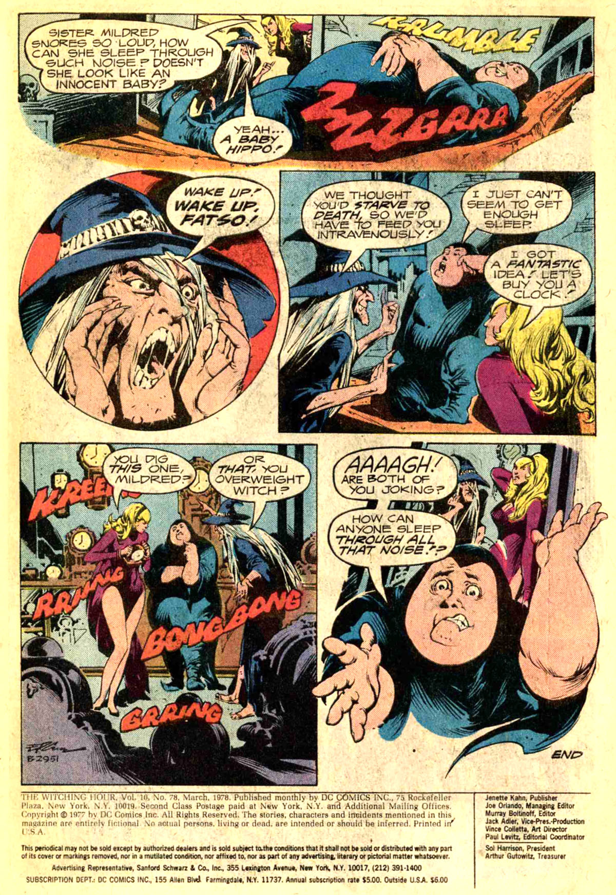 Read online The Witching Hour (1969) comic -  Issue #78 - 3