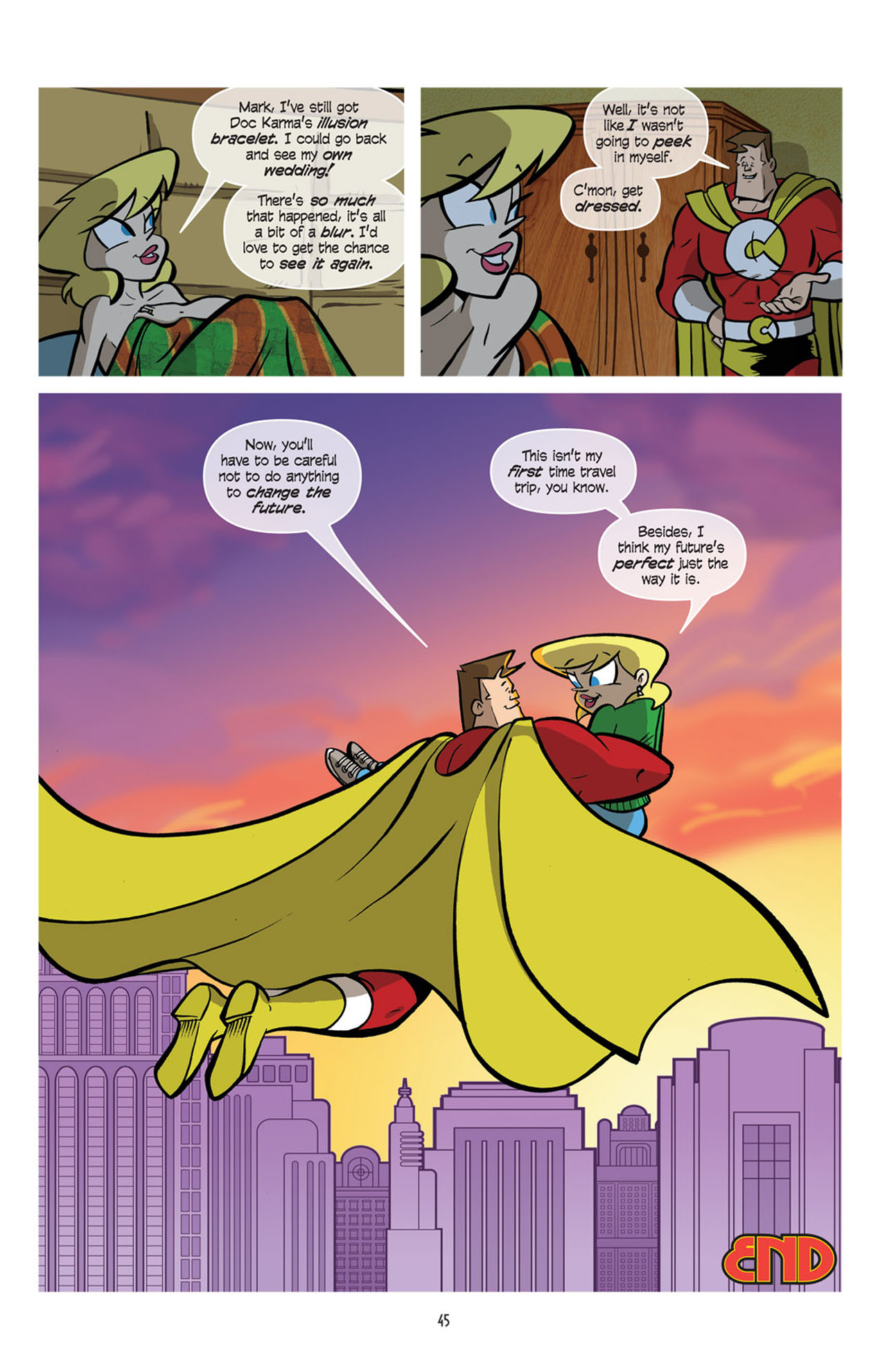 Read online Love and Capes comic -  Issue #12 - 47