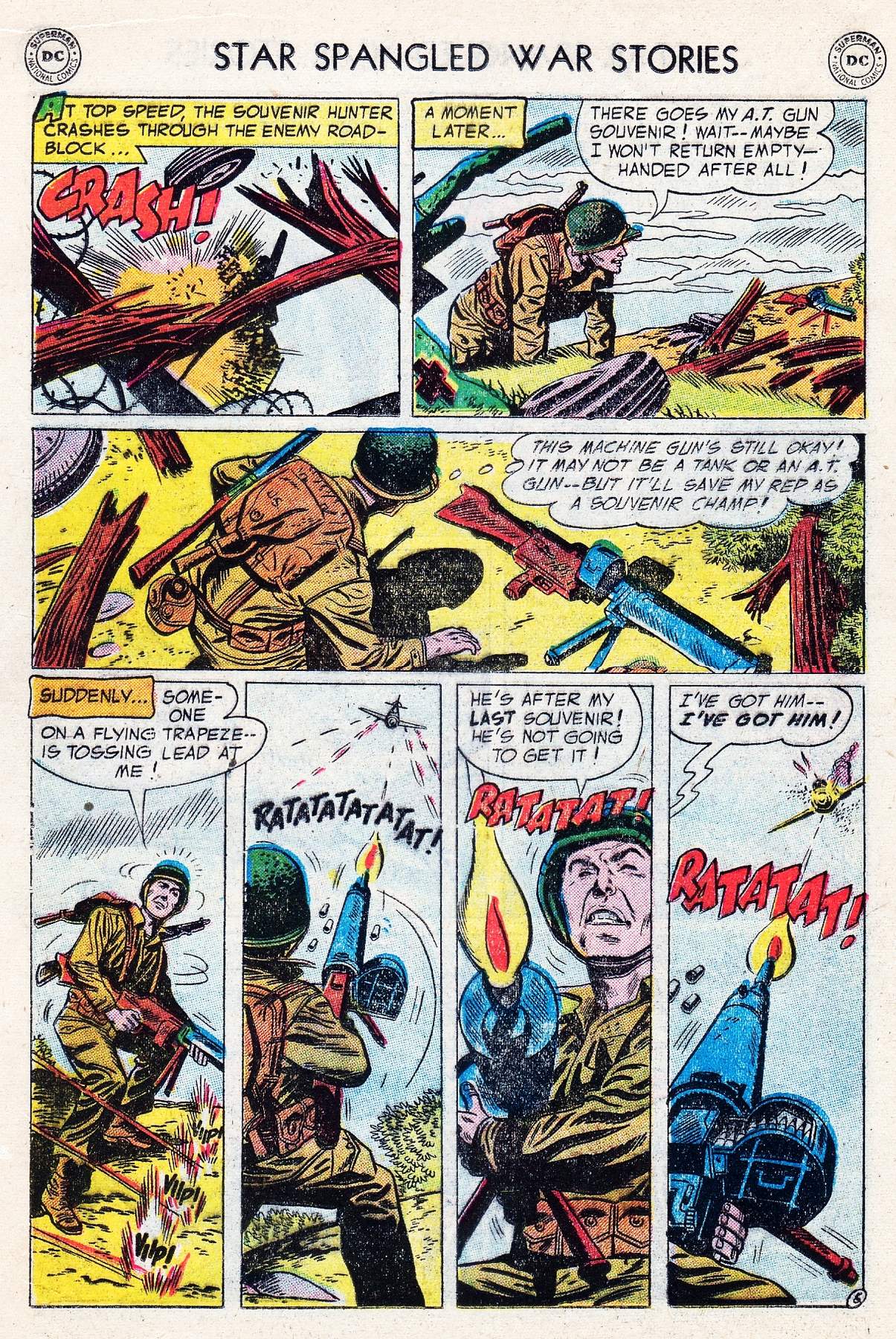 Read online Star Spangled War Stories (1952) comic -  Issue #38 - 16