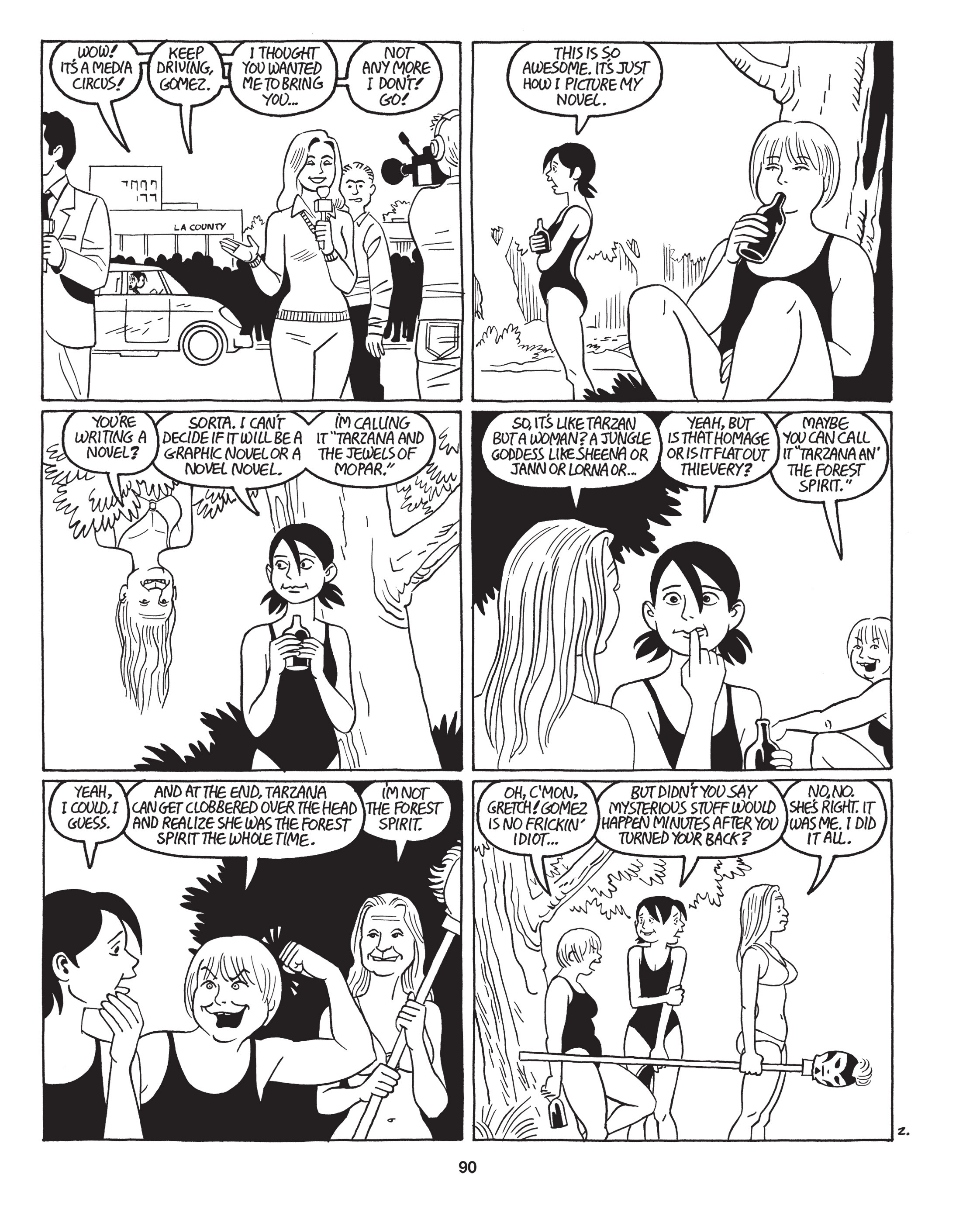 Read online Love and Rockets: New Stories comic -  Issue #6 - 92