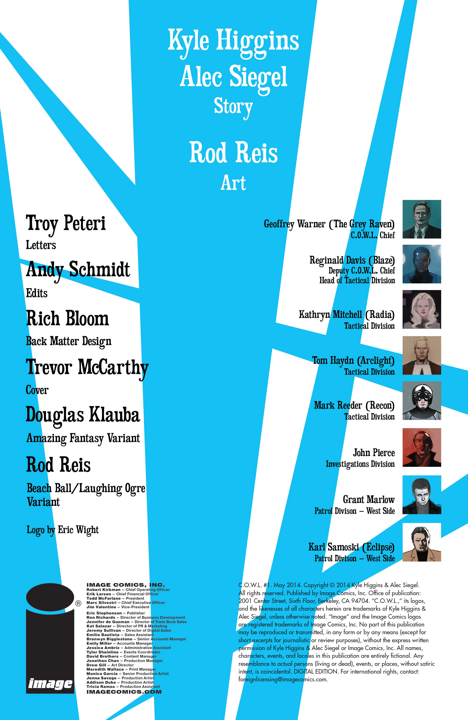 Read online C.O.W.L. comic -  Issue #1 - 2