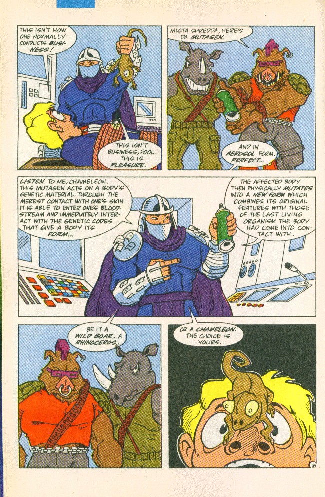 Read online Teenage Mutant Ninja Turtles Adventures (1989) comic -  Issue #9 - 19