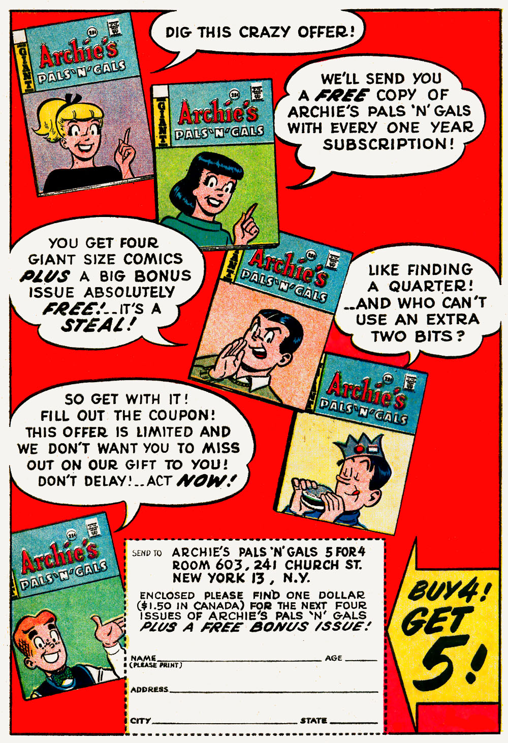 Read online Archie's Madhouse comic -  Issue #32 - 34