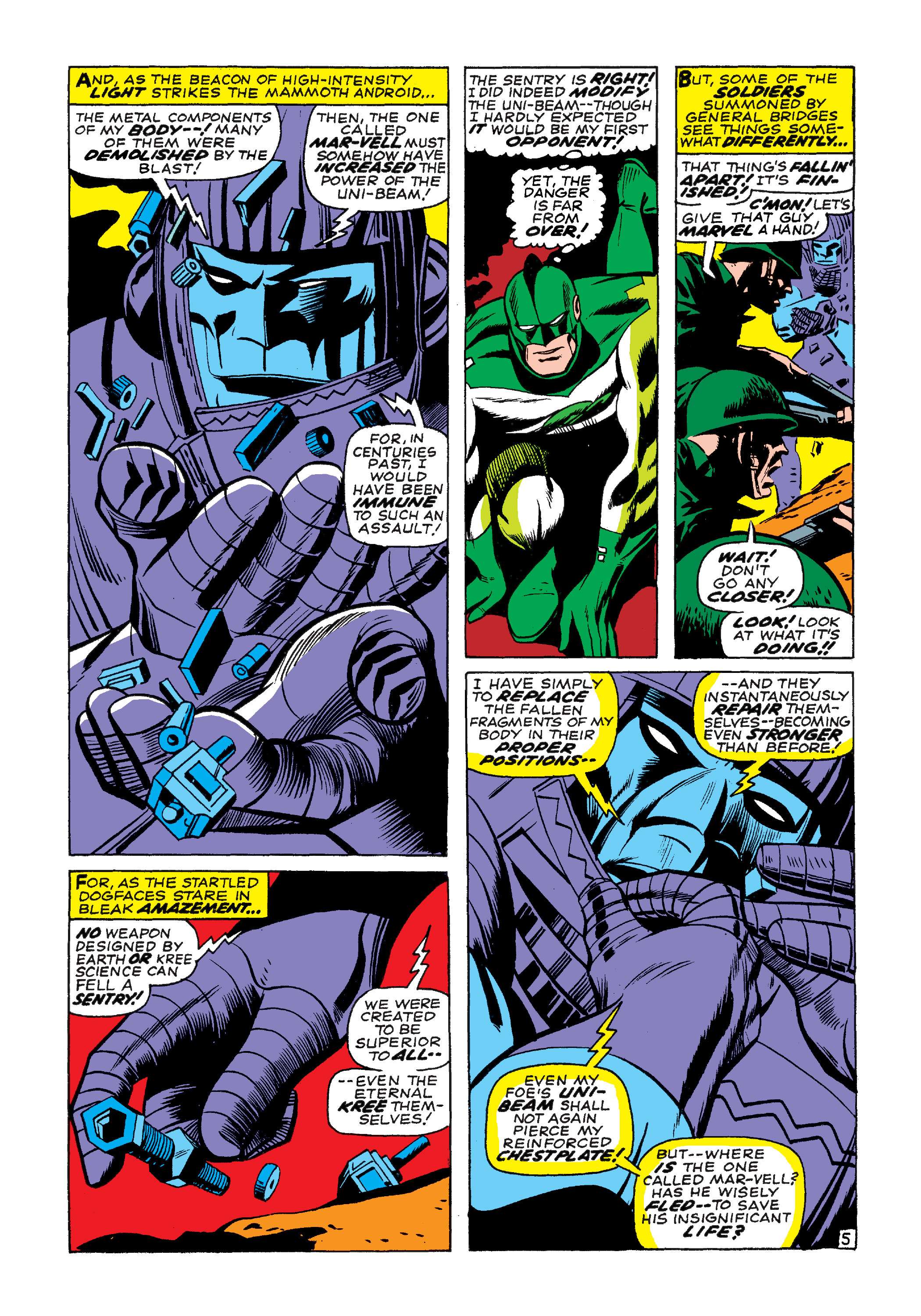 Read online Marvel Masterworks: Captain Marvel comic -  Issue # TPB 1 (Part 1) - 49
