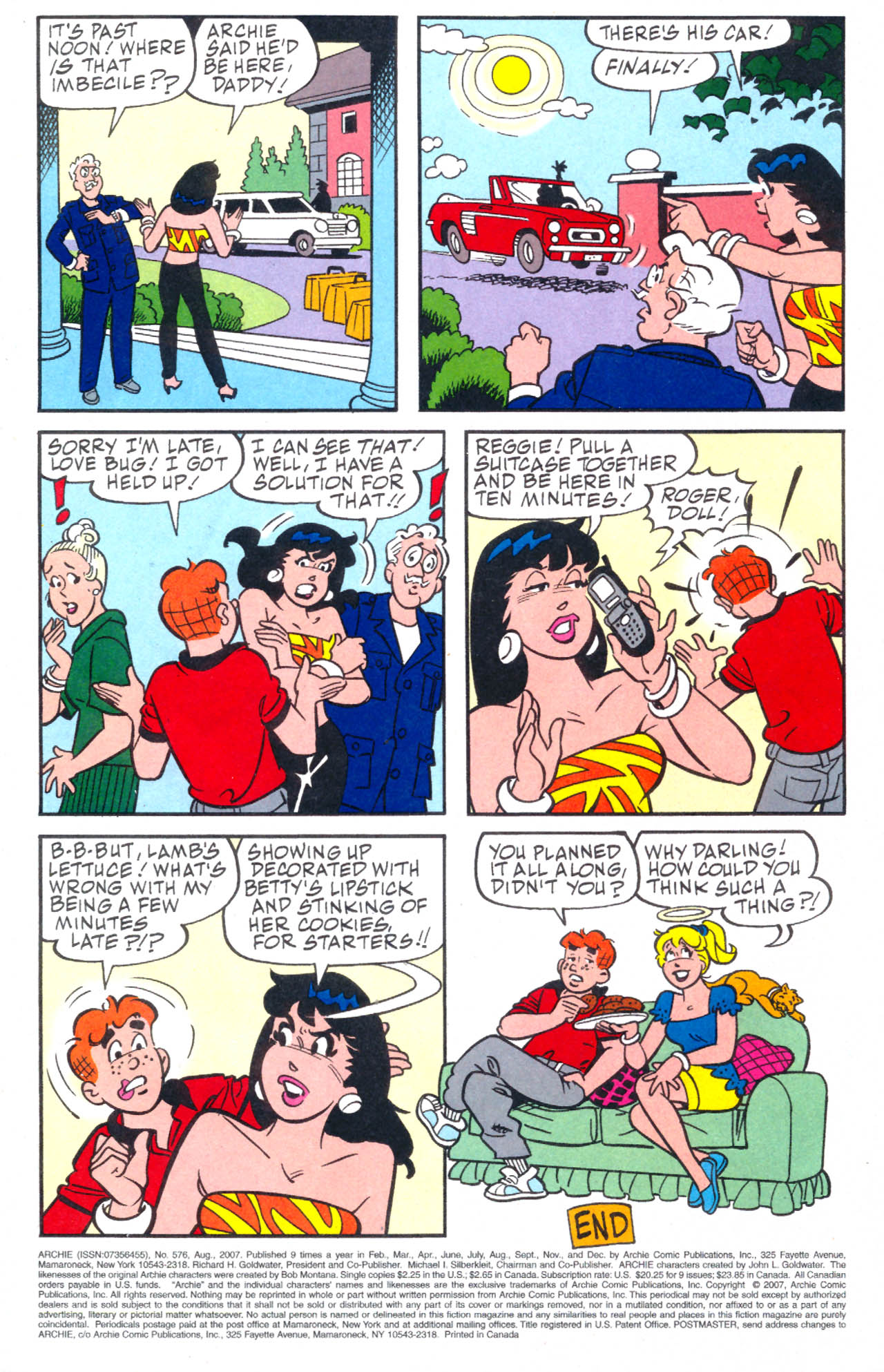 Read online Archie (1960) comic -  Issue #576 - 25