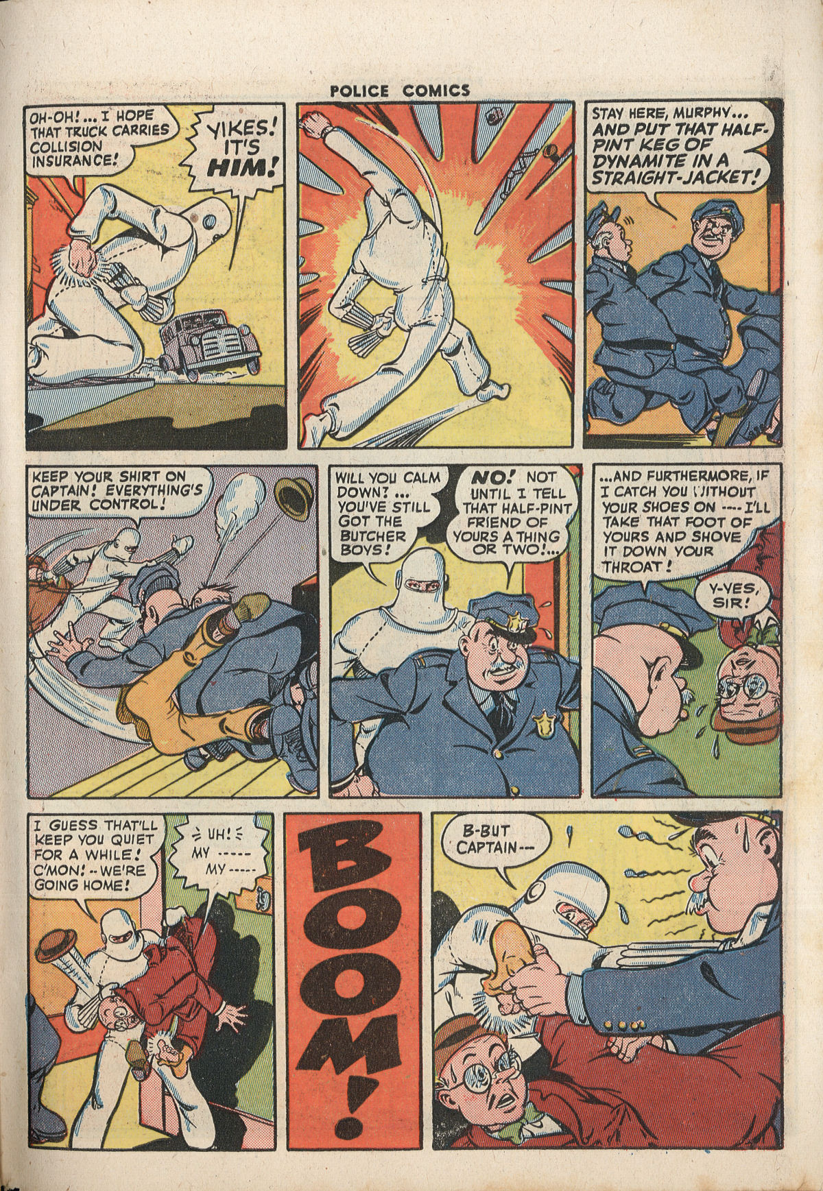 Read online Police Comics comic -  Issue #39 - 52