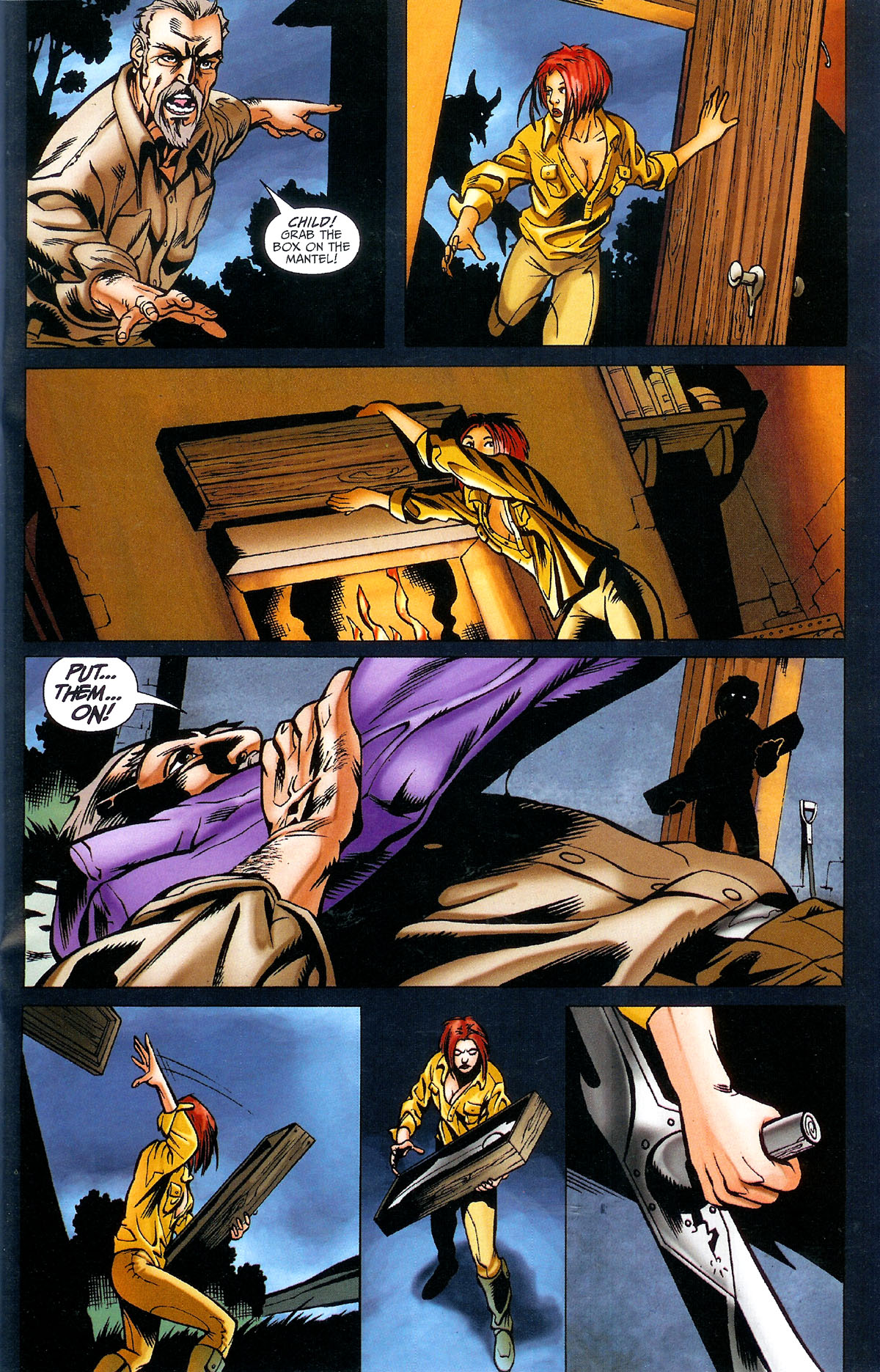 Read online Bloodrayne: Twin Blades comic -  Issue # Full - 17