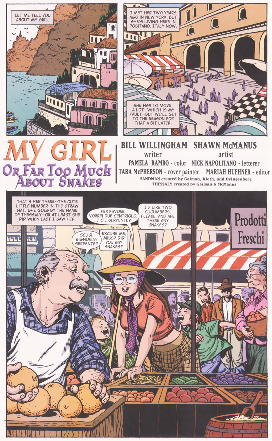 Read online The Sandman Presents: Thessaly: Witch for Hire comic -  Issue #1 - 2