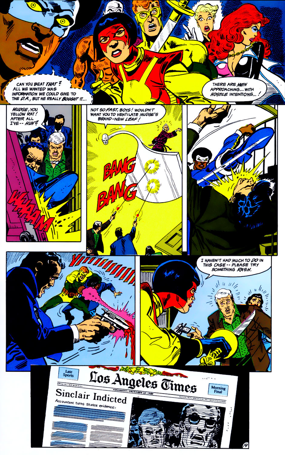 Read online The Outsiders (1985) comic -  Issue #5 - 20