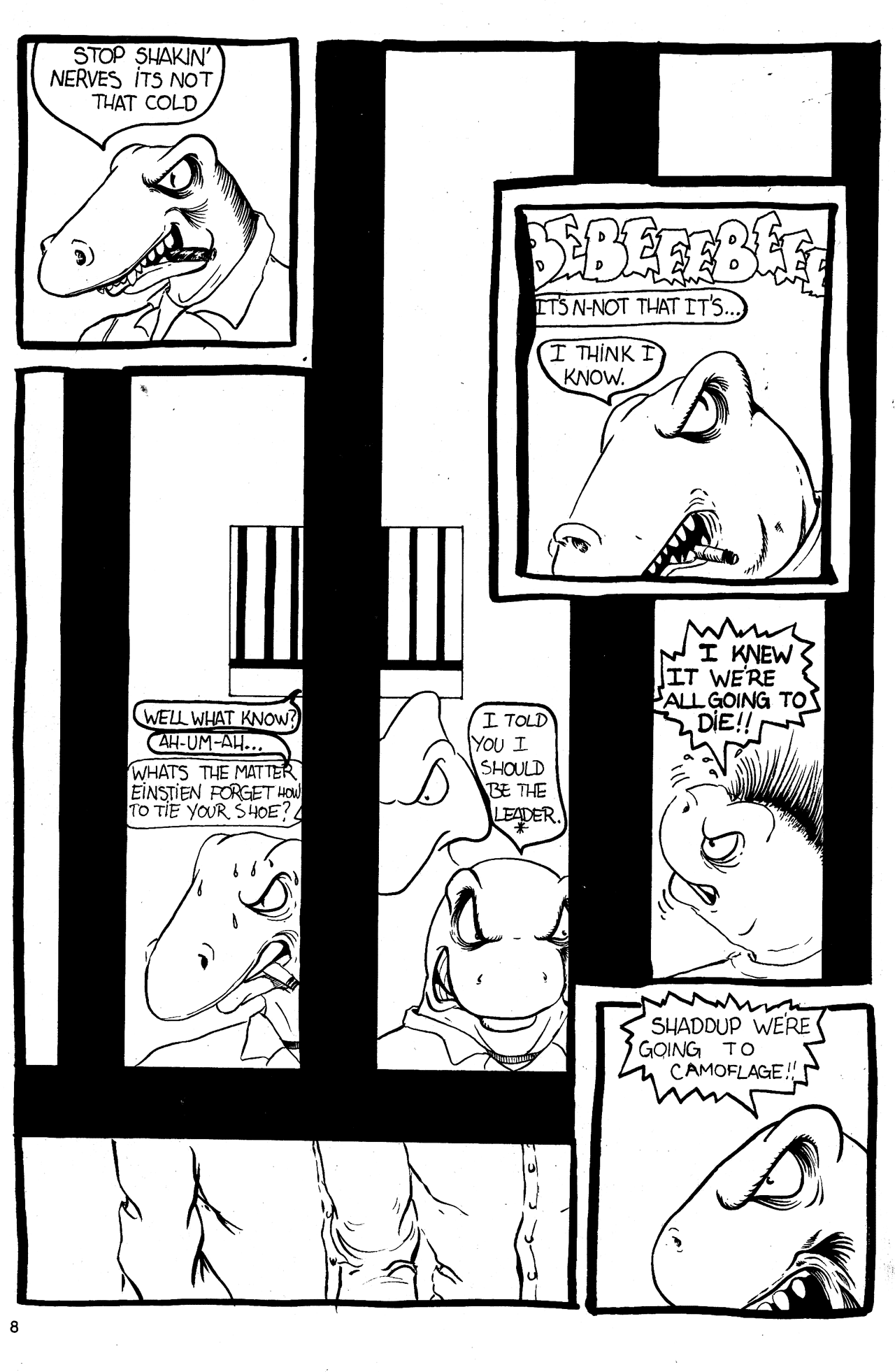Read online Cold-Blooded Chameleon Commandos comic -  Issue #3 - 10