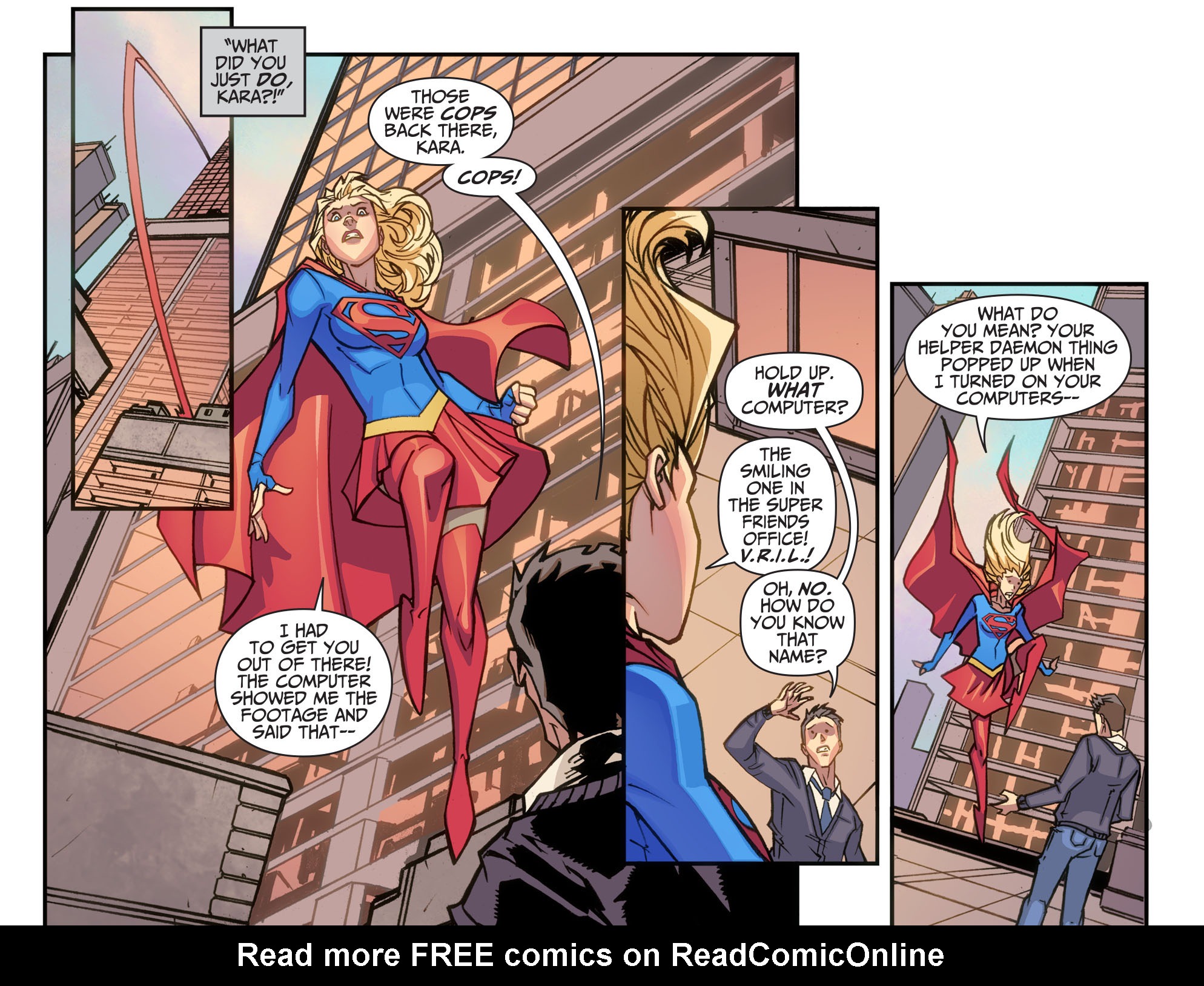 Read online Adventures of Supergirl comic -  Issue #4 - 19