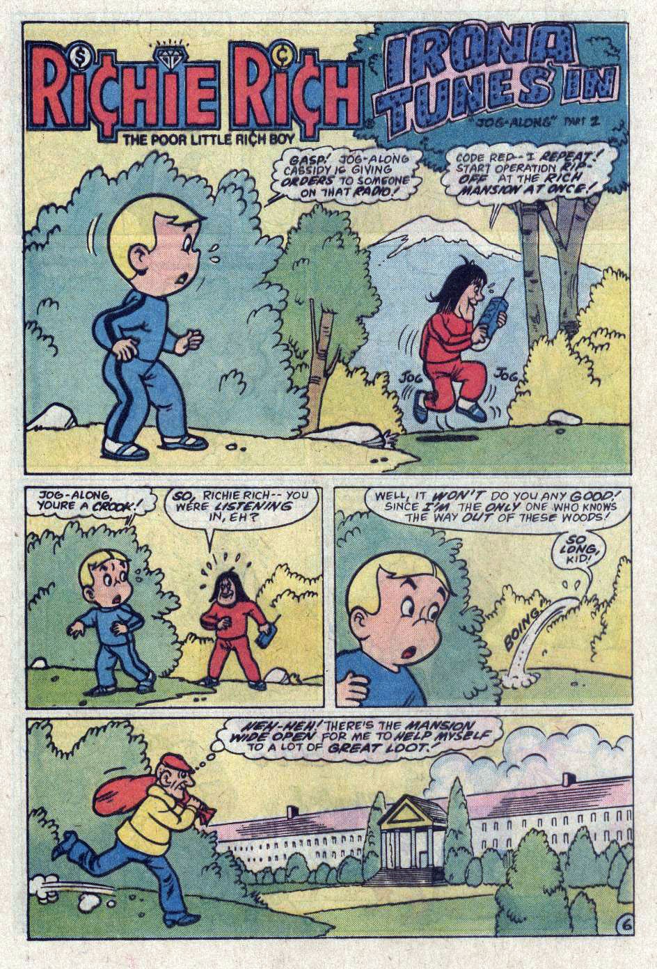 Read online Richie Rich And [...] comic -  Issue #6 - 28