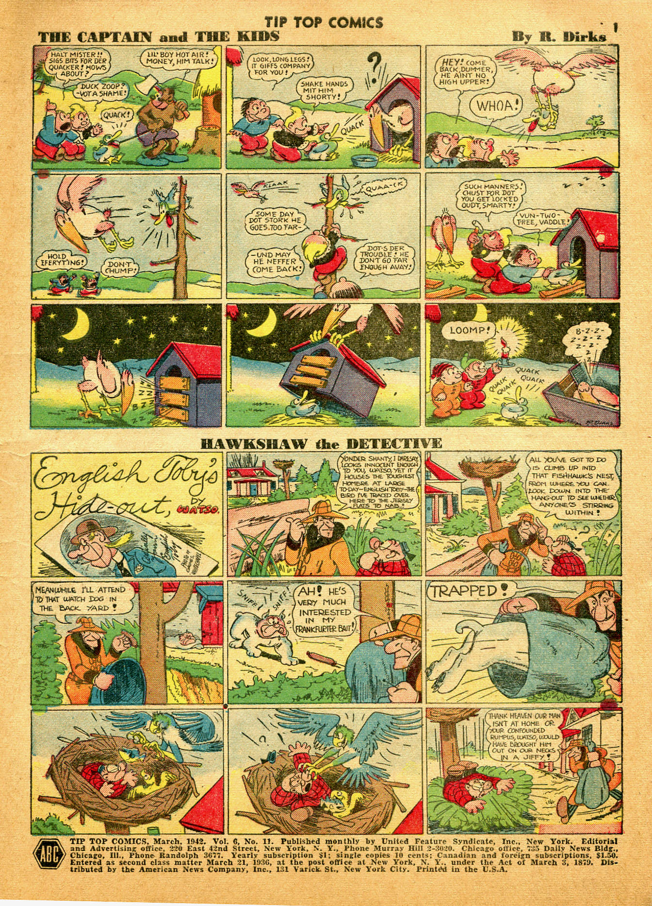 Read online Tip Top Comics comic -  Issue #71 - 3