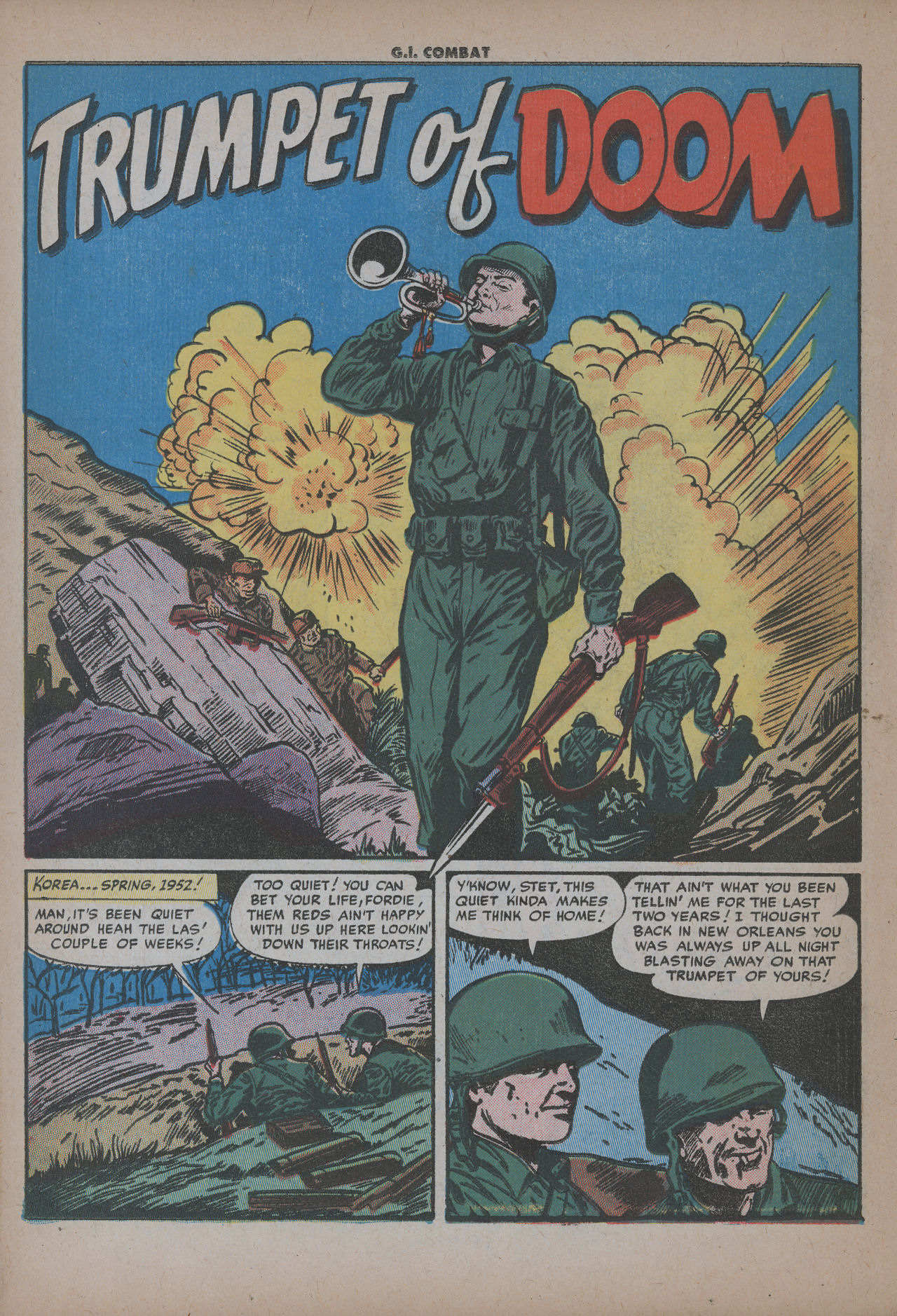 Read online G.I. Combat (1952) comic -  Issue #41 - 18