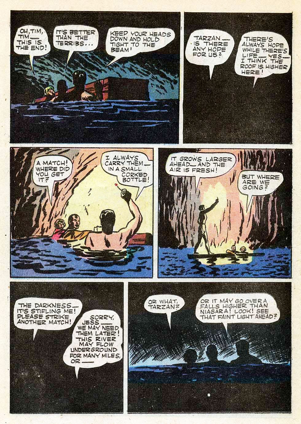 Read online Tarzan (1948) comic -  Issue #20 - 24