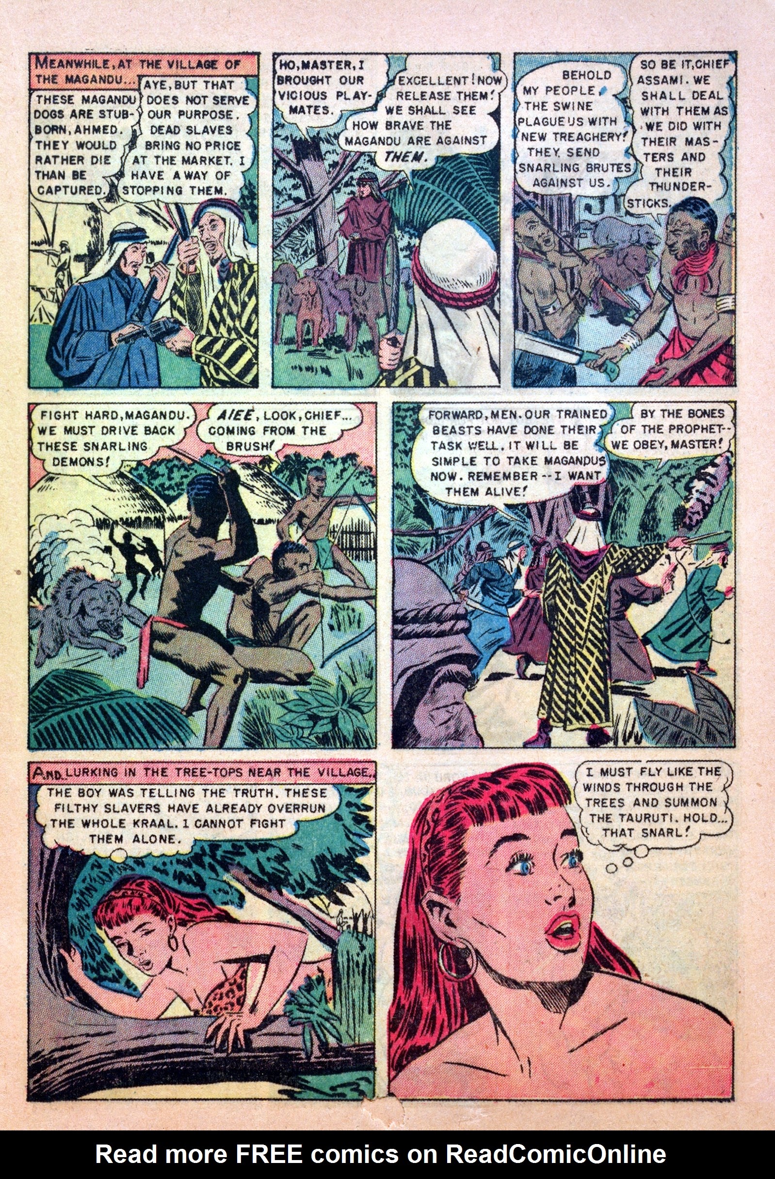 Read online Taanda White Princess of the Jungle comic -  Issue #1 - 13
