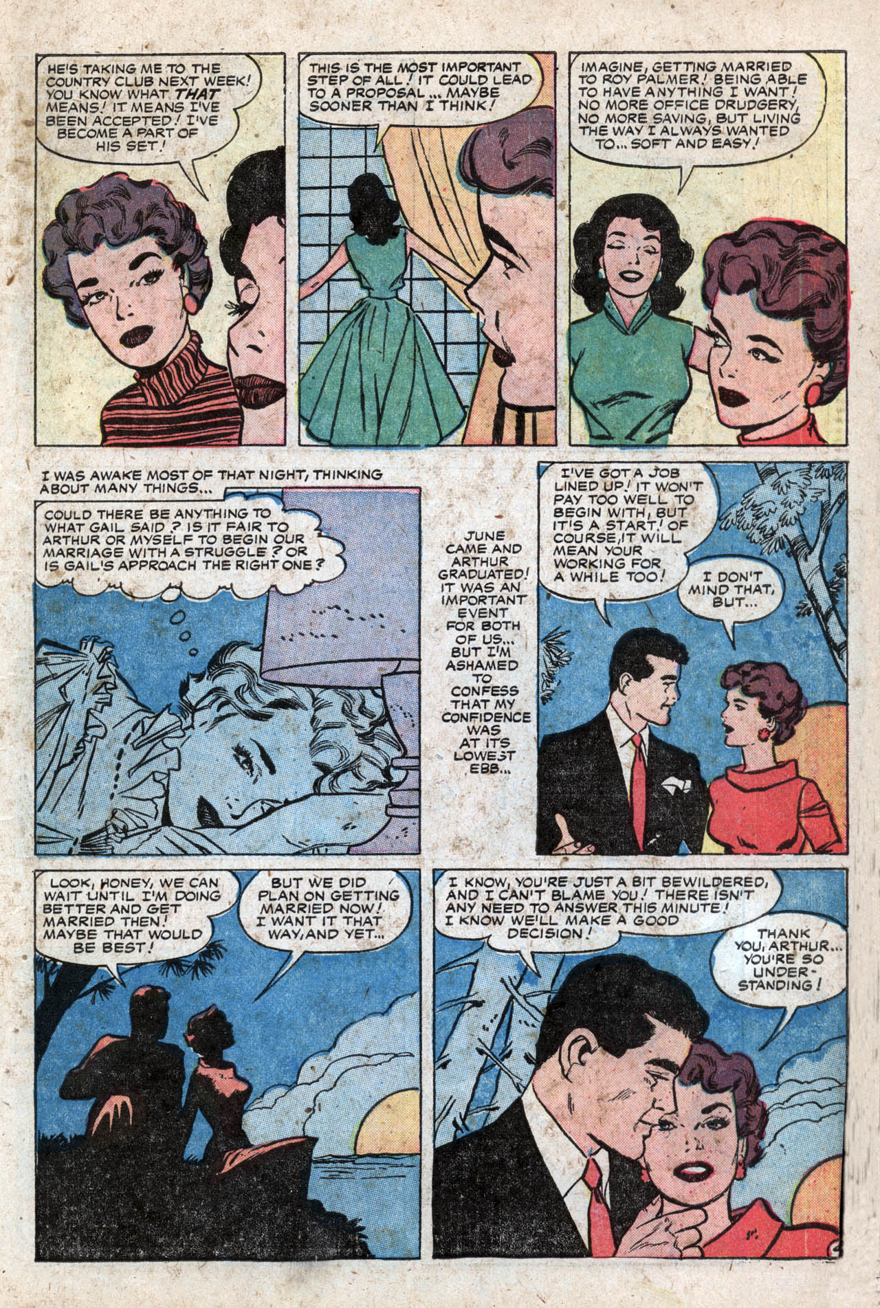 Read online Love Romances comic -  Issue #62 - 31