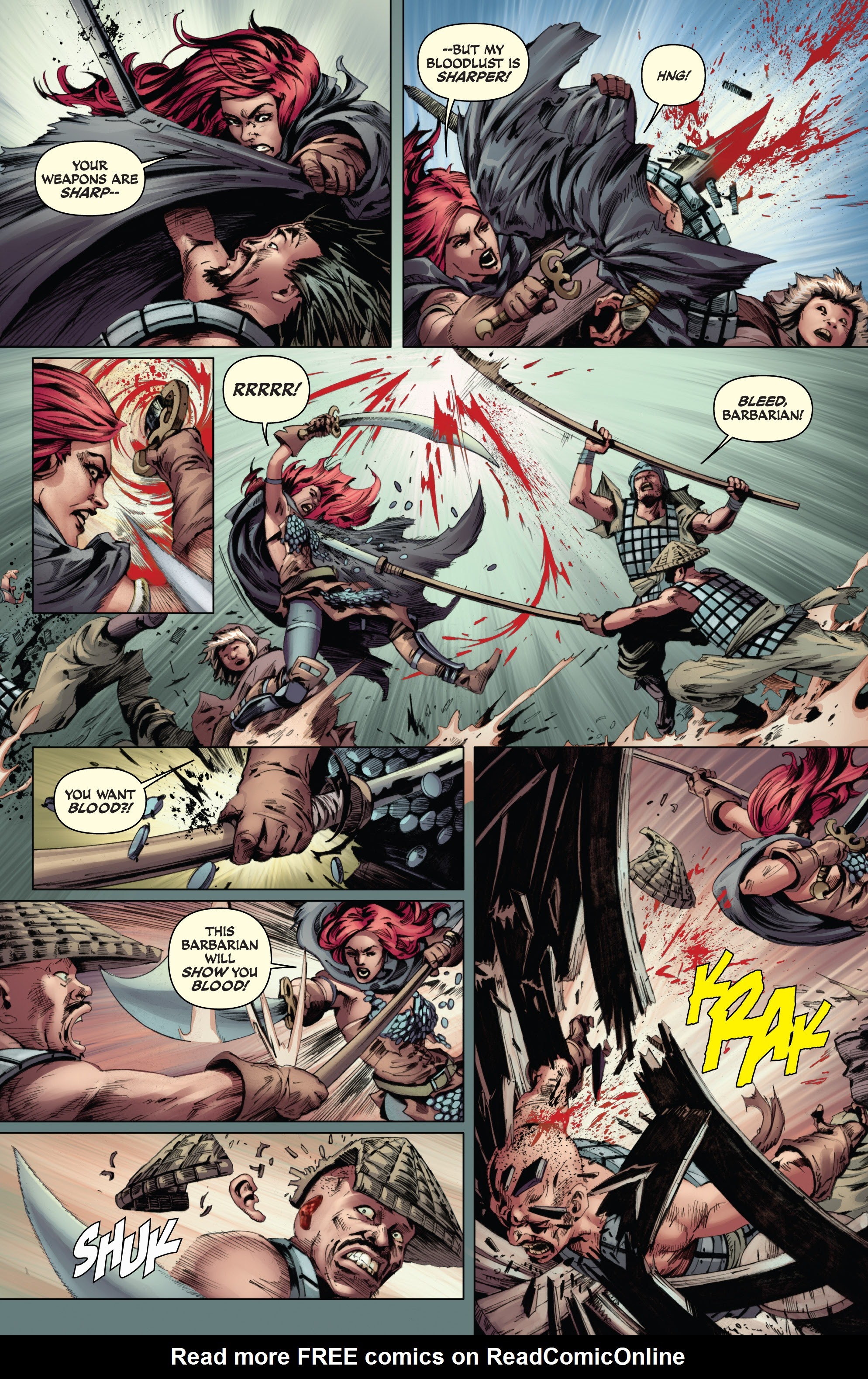 Read online Red Sonja and Cub comic -  Issue # Full - 20