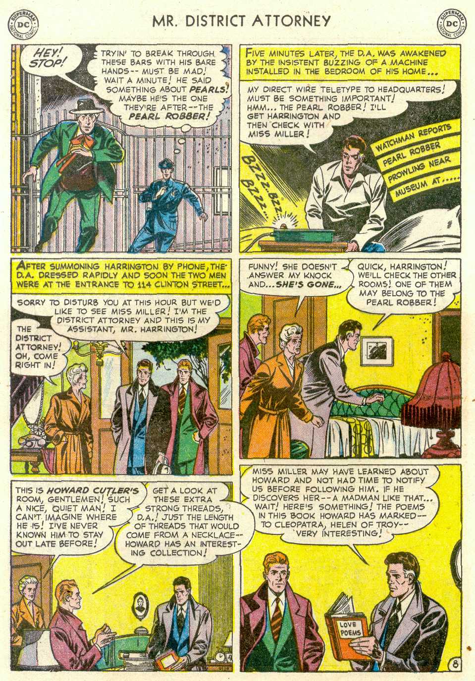 Read online Mr. District Attorney comic -  Issue #25 - 38
