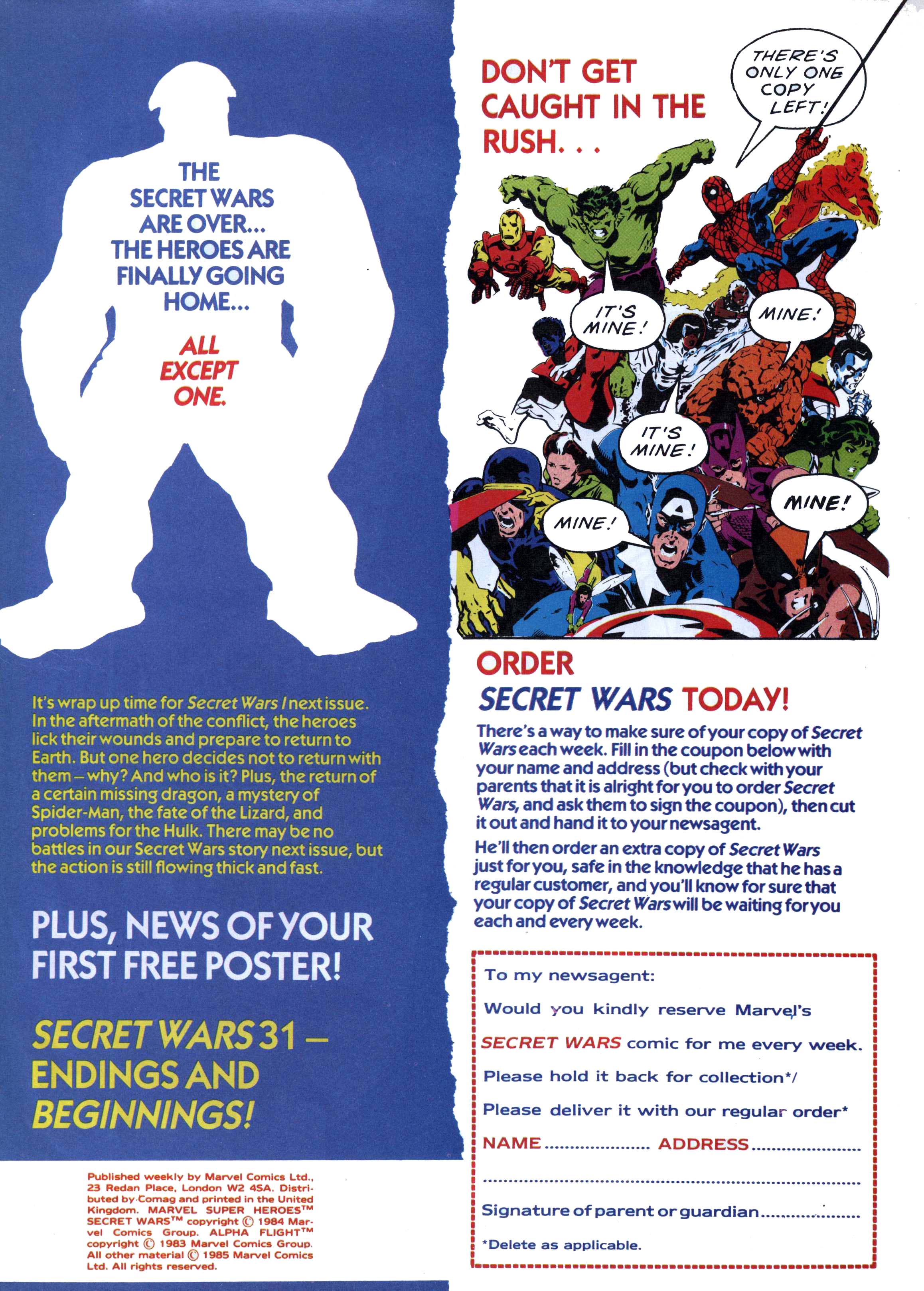 Read online Secret Wars (1985) comic -  Issue #30 - 23