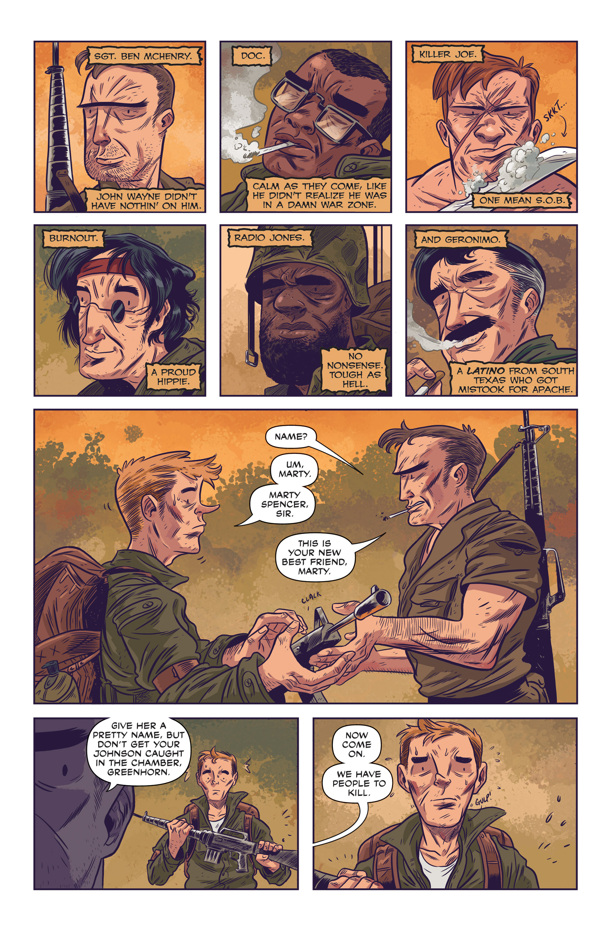 Read online 'Namwolf comic -  Issue #1 - 5