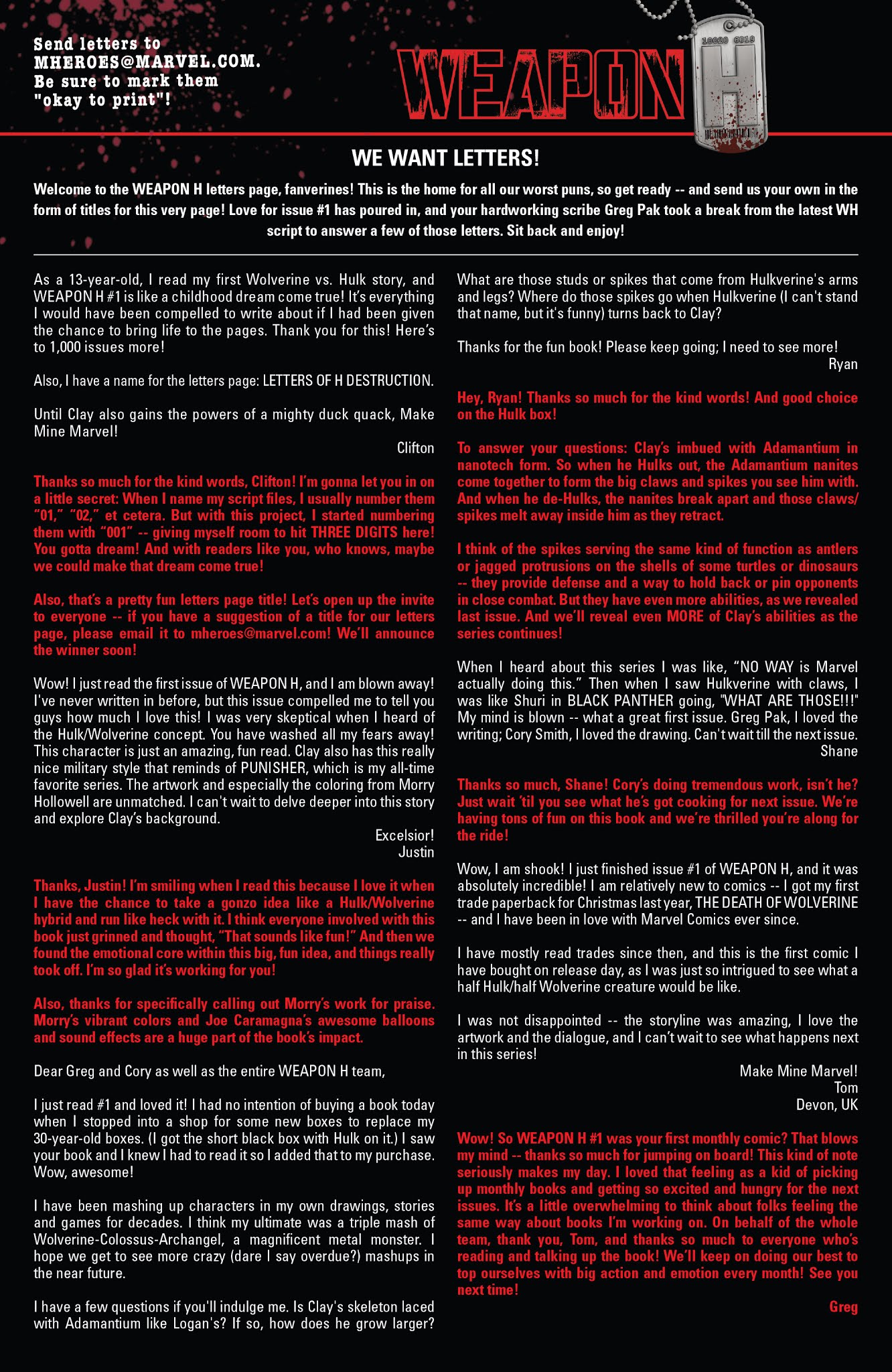 Read online Weapon H comic -  Issue #3 - 22