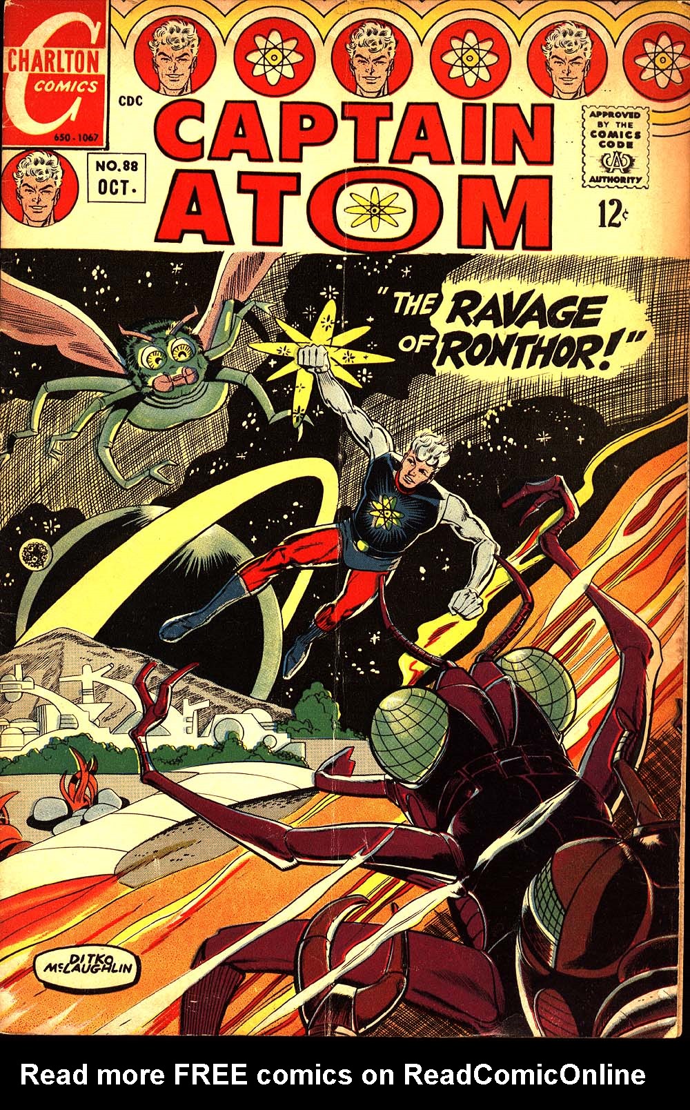 Read online Captain Atom (1965) comic -  Issue #88 - 1