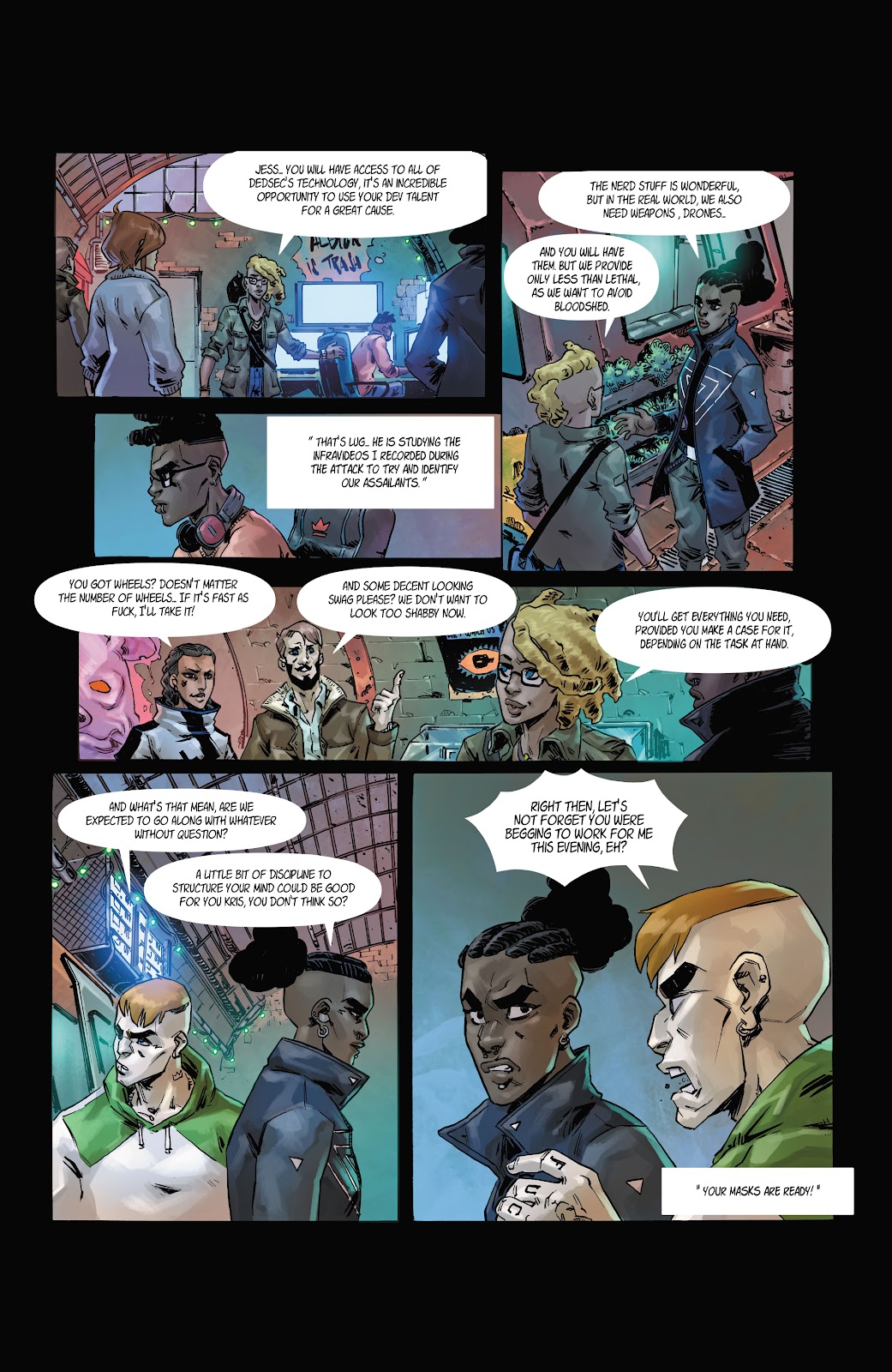 Watch Dogs: Legion issue 3 - Page 6