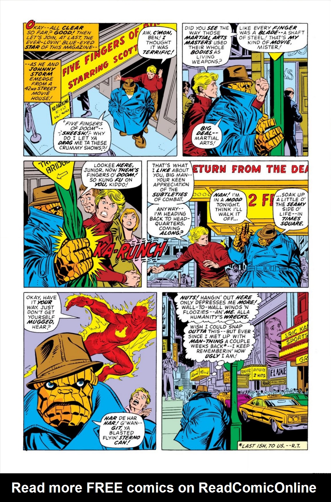 Read online Marvel Masterworks: Marvel Two-In-One comic -  Issue # TPB 1 (Part 1) - 74