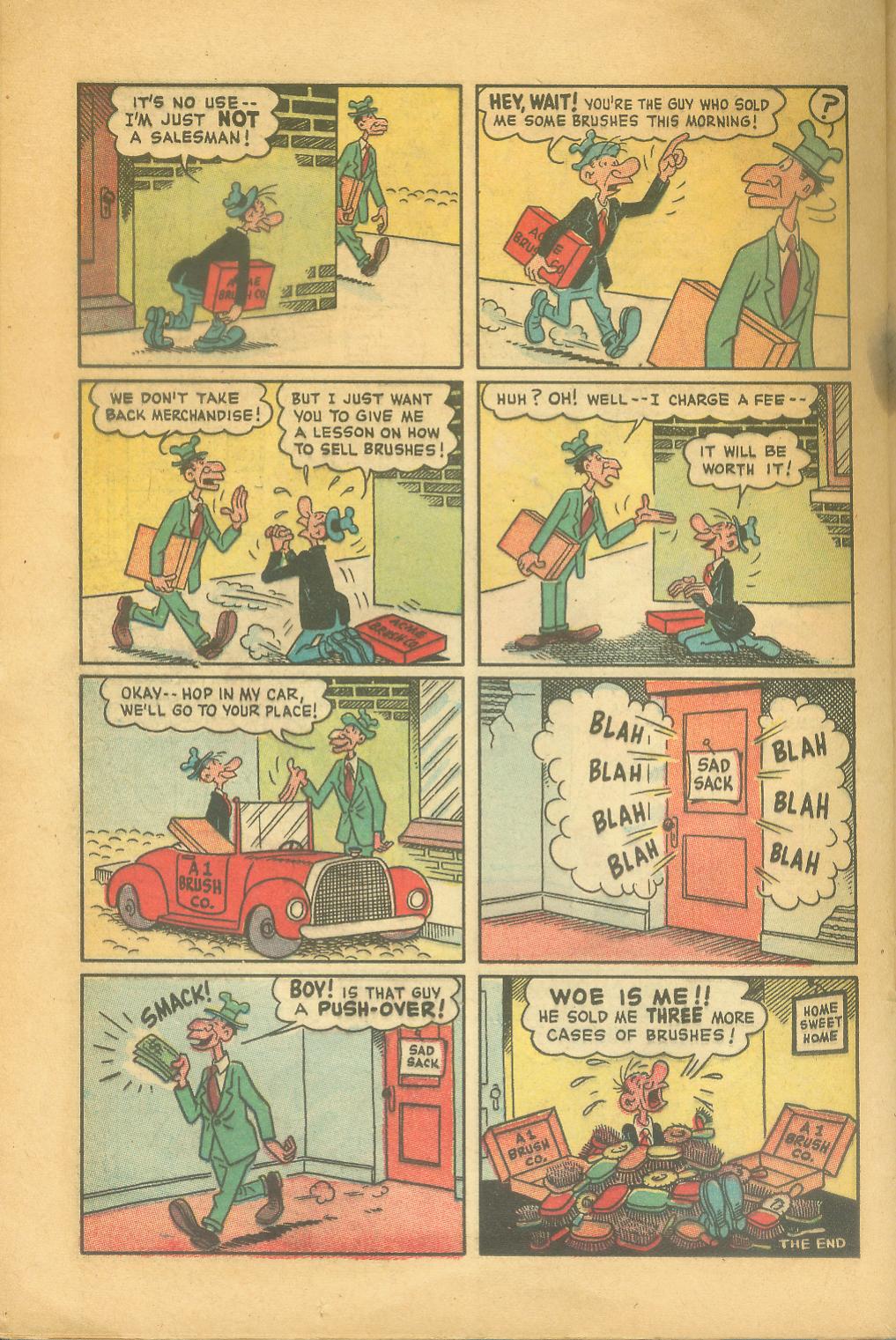 Read online Sad Sack comic -  Issue #21 - 24