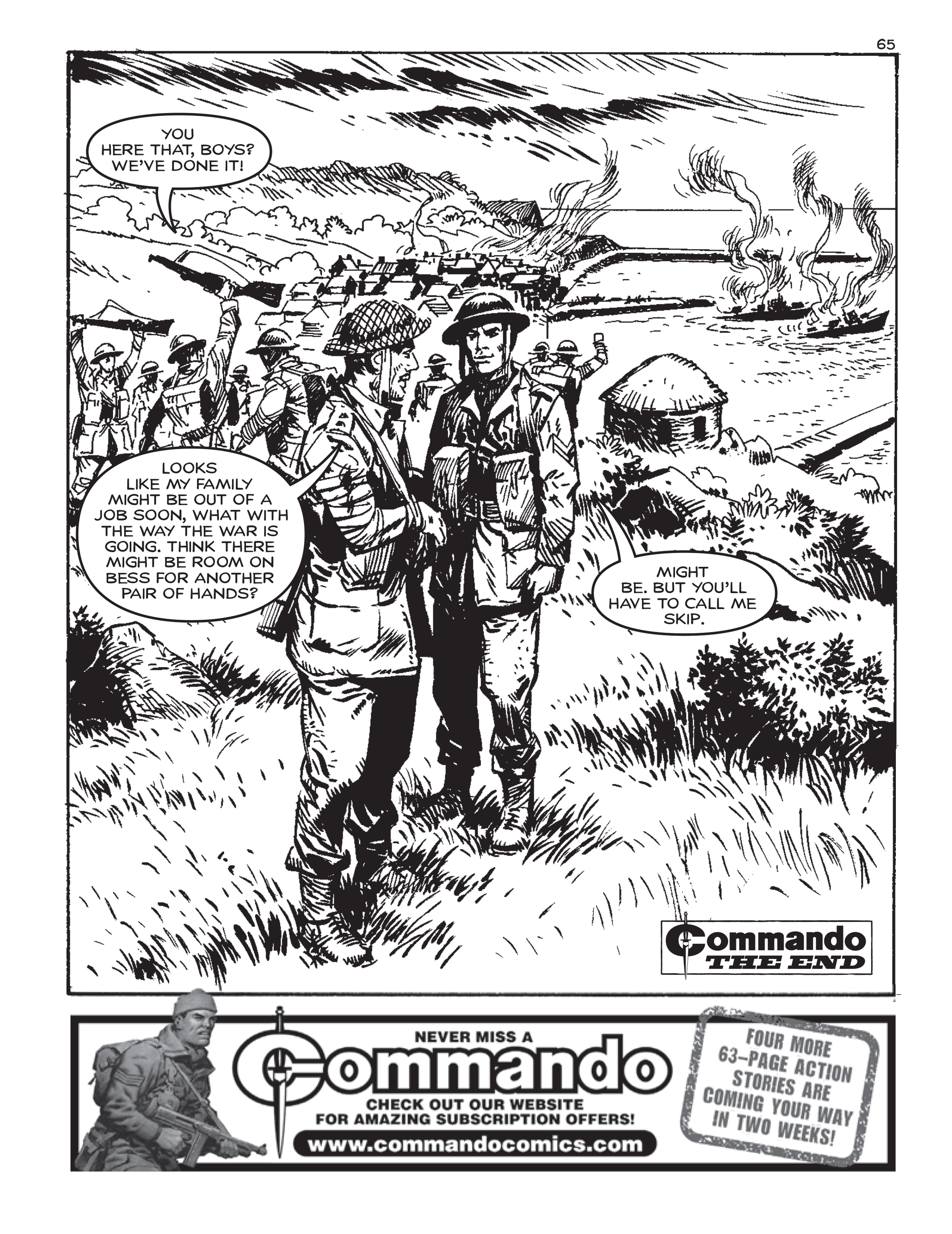 Read online Commando: For Action and Adventure comic -  Issue #5233 - 63