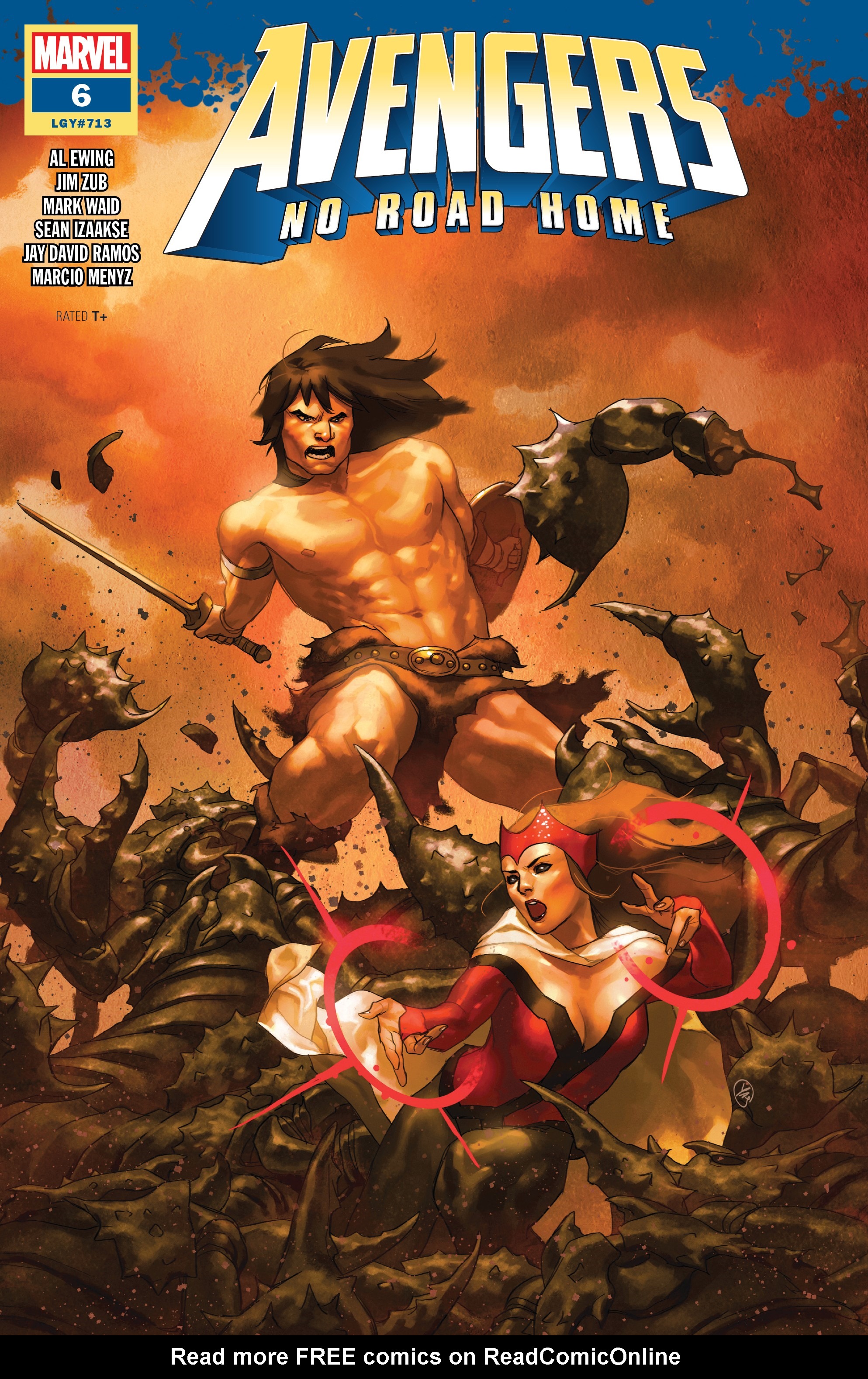 Read online Avengers No Road Home comic -  Issue #6 - 1