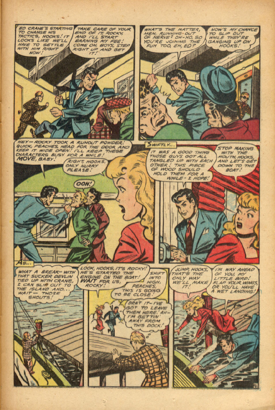 Read online Fight Comics comic -  Issue #64 - 37