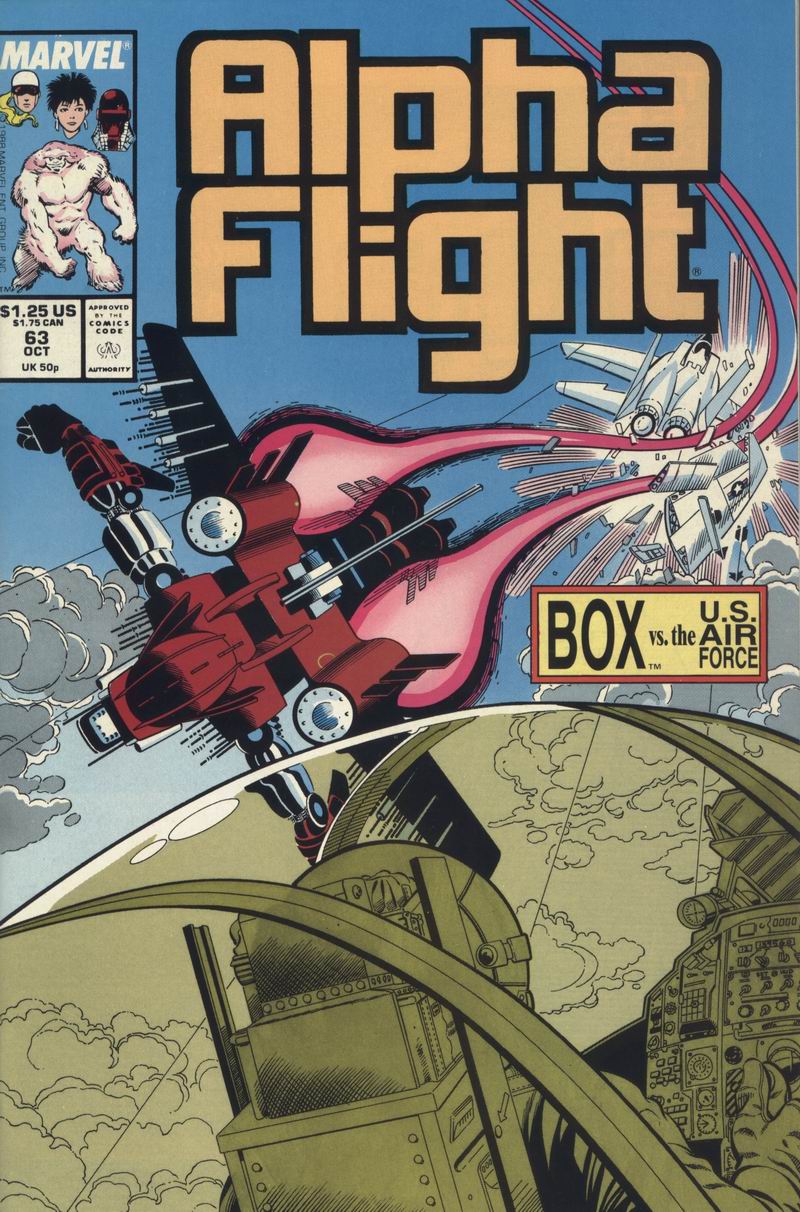 Read online Alpha Flight (1983) comic -  Issue #63 - 1