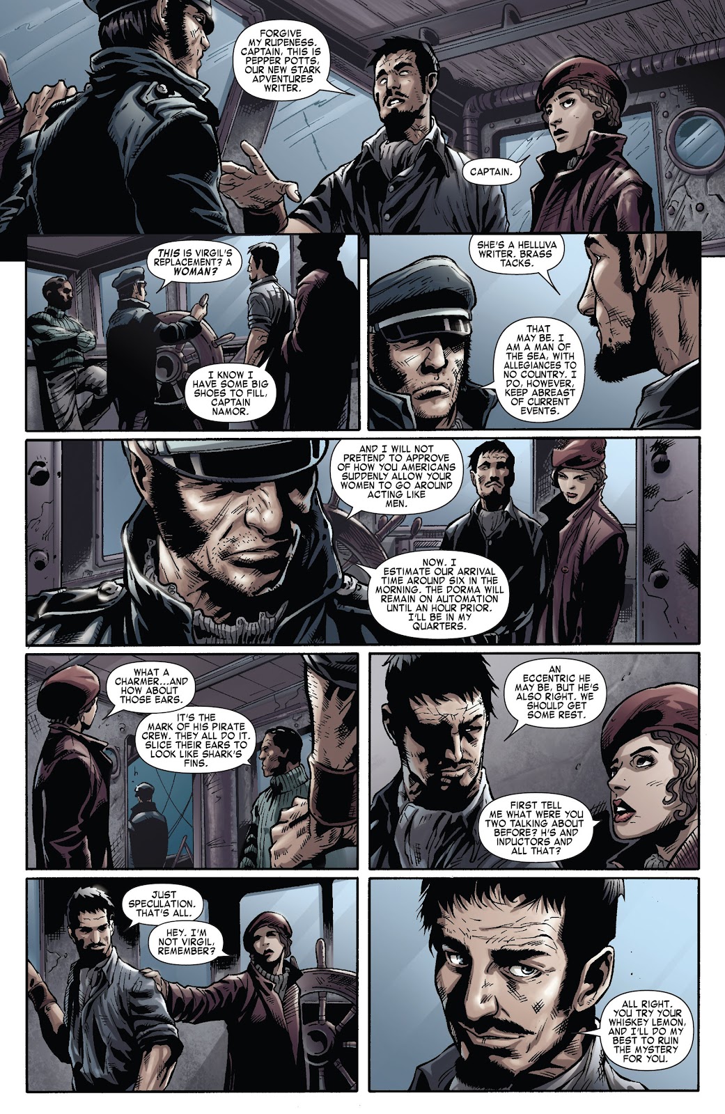 Iron Man Noir issue 2 - Page 7