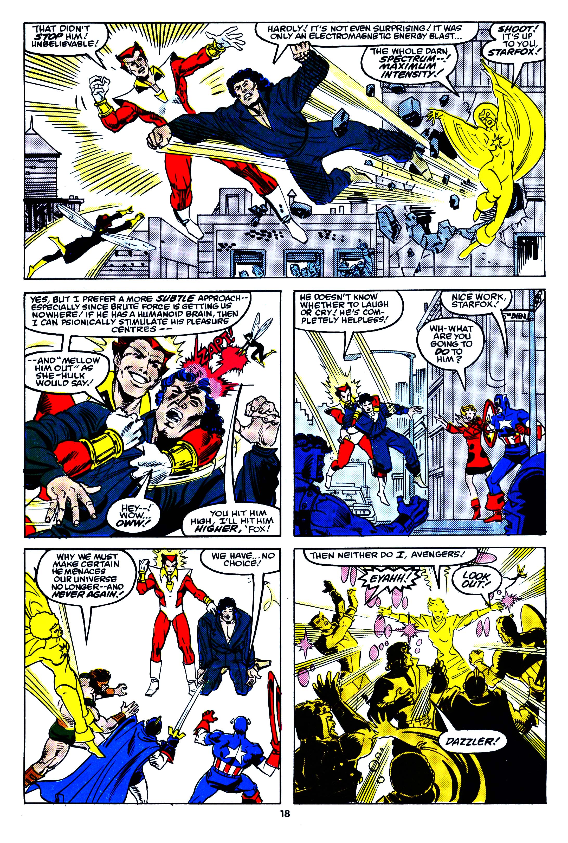 Read online Secret Wars (1985) comic -  Issue #57 - 18