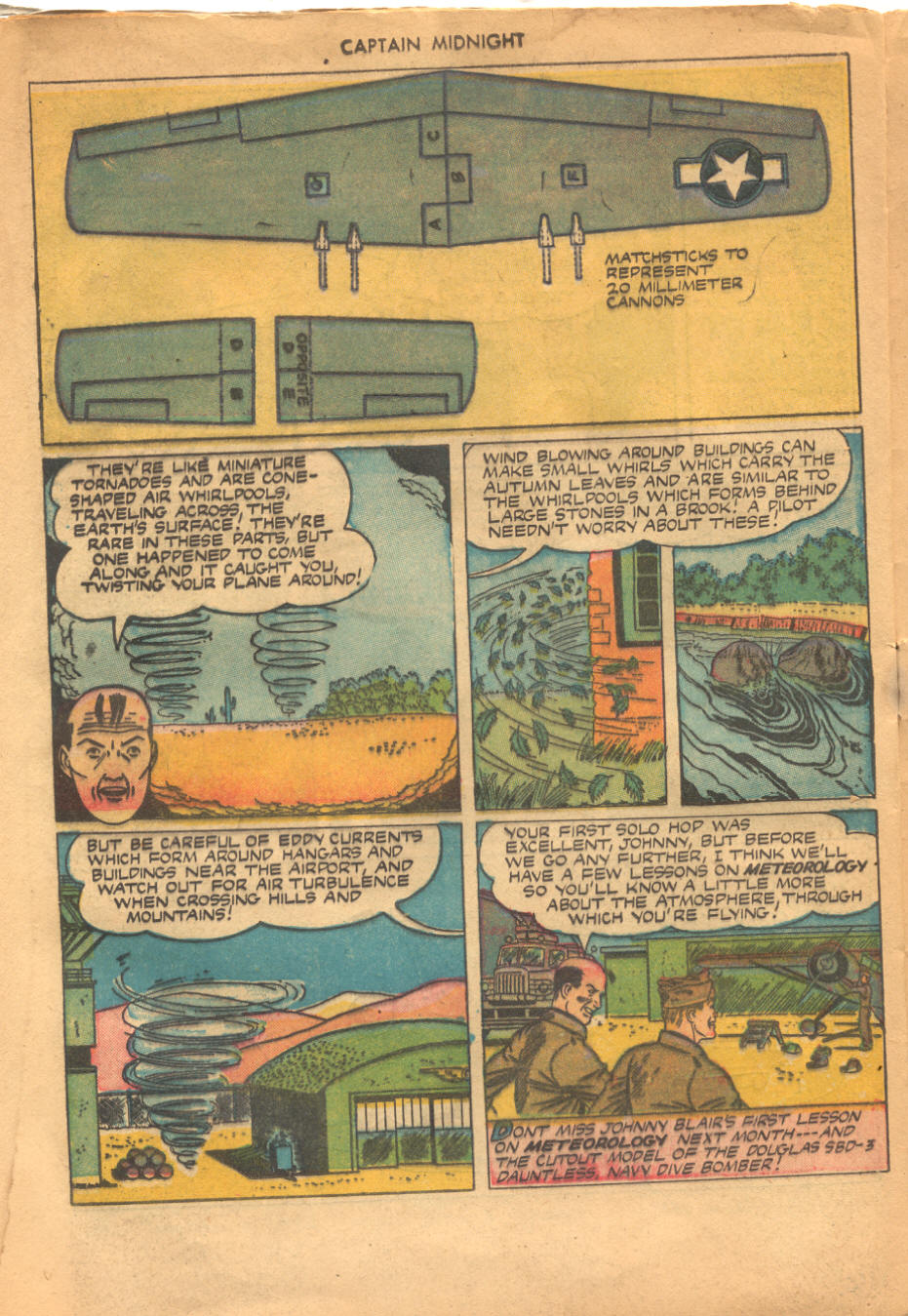 Read online Captain Midnight (1942) comic -  Issue #23 - 24